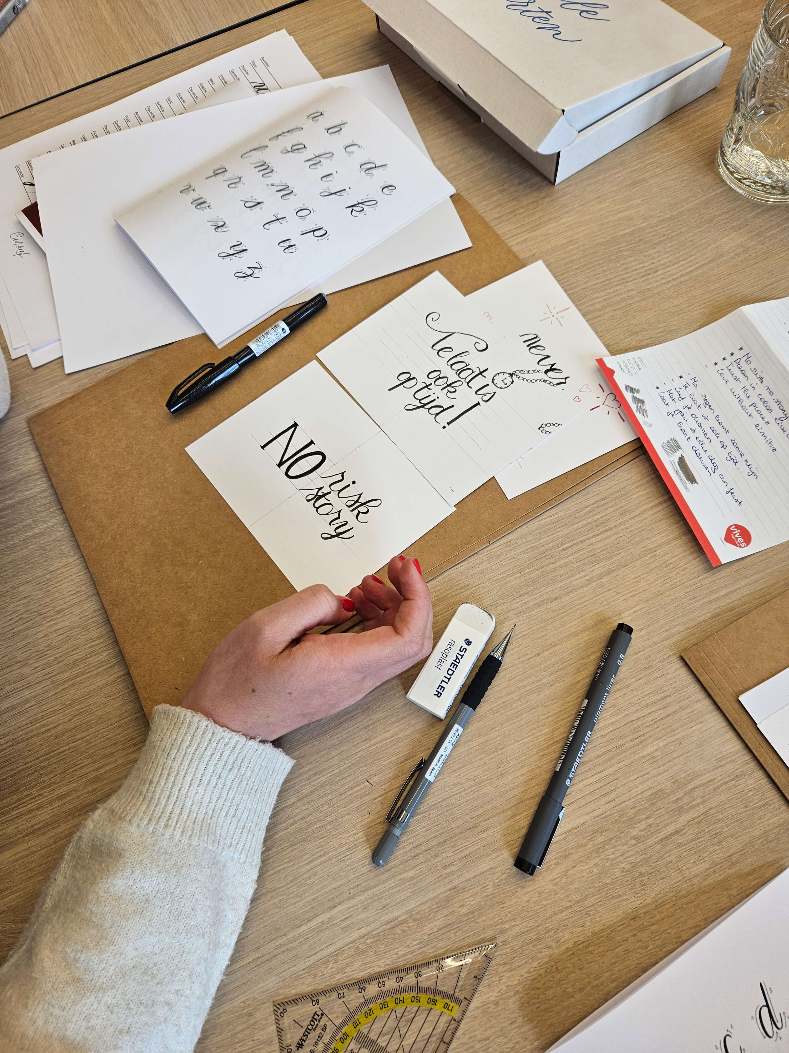 Handletteren voor beginners - Foto