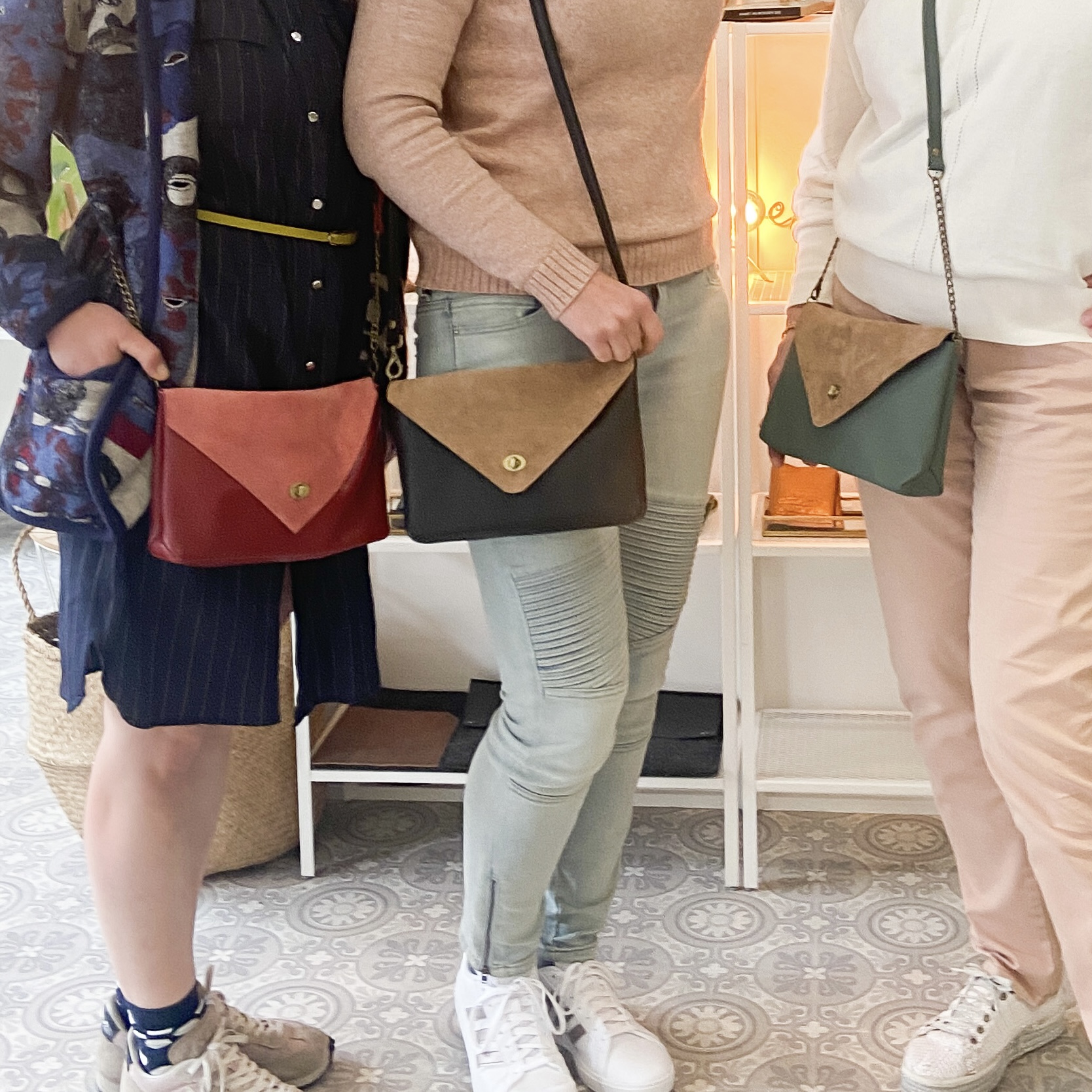 Maak je eigen lederen handtas - workshop - Foto