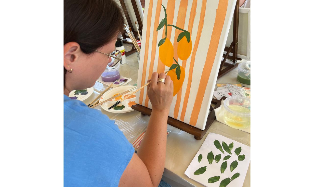 Paint & Sip voor groepen - Foto