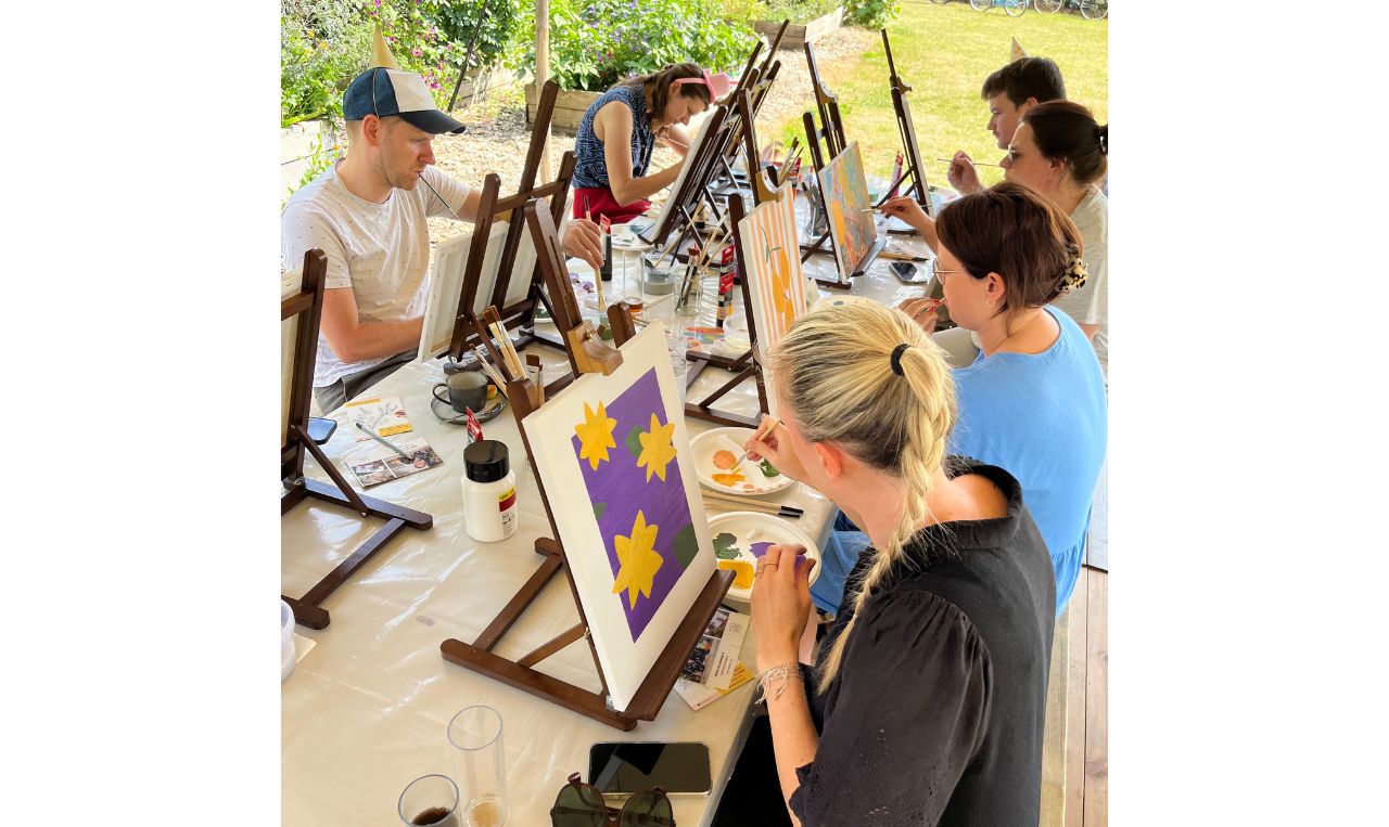 Paint & Sip voor groepen