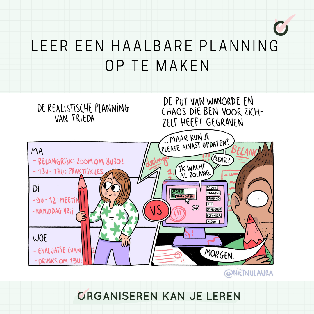 Workshop productief plannen