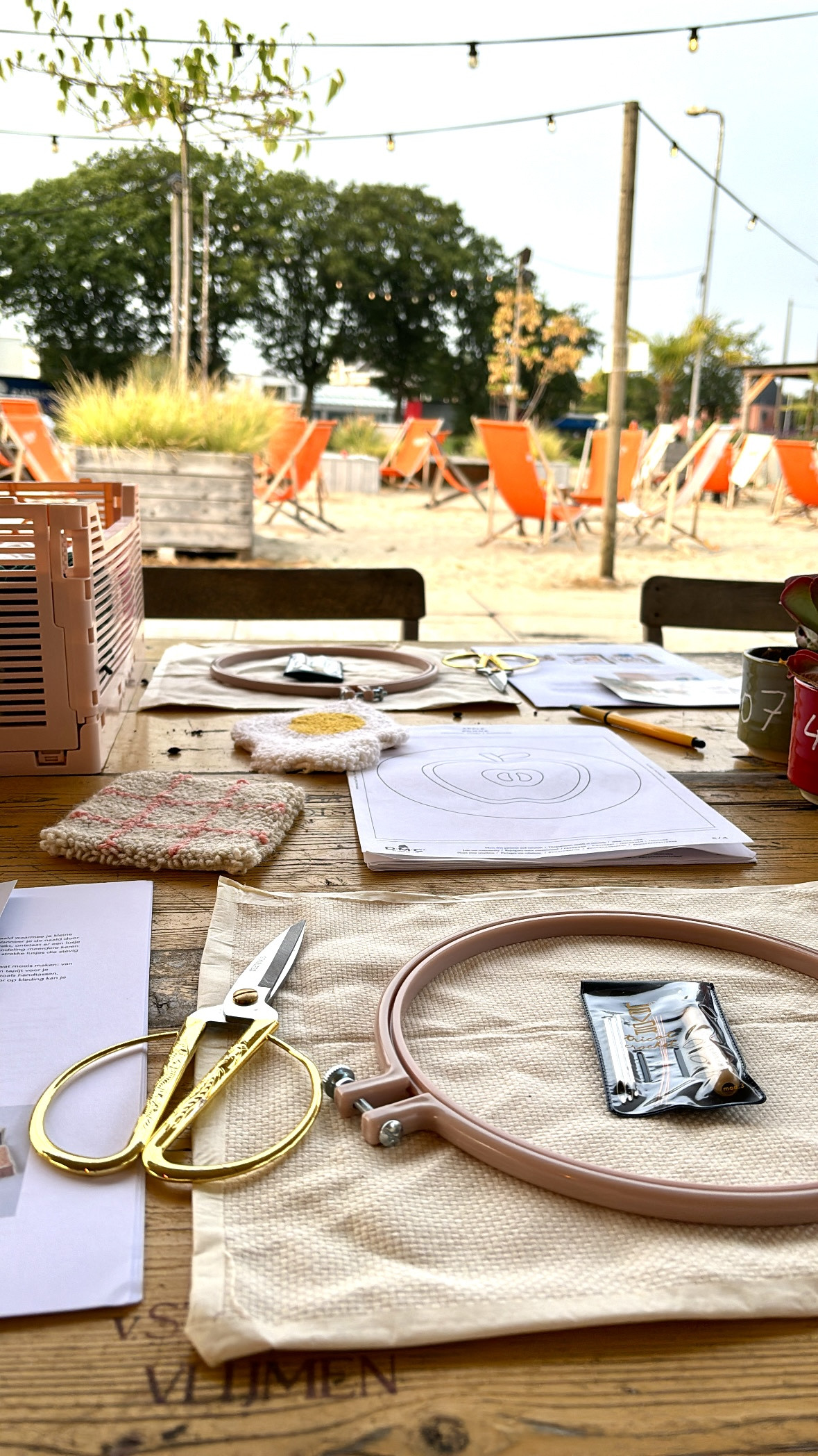 Punch Needle: maak je eigen mini-tapijtje - Workshop bij Bolleke Krol Atelier - Foto