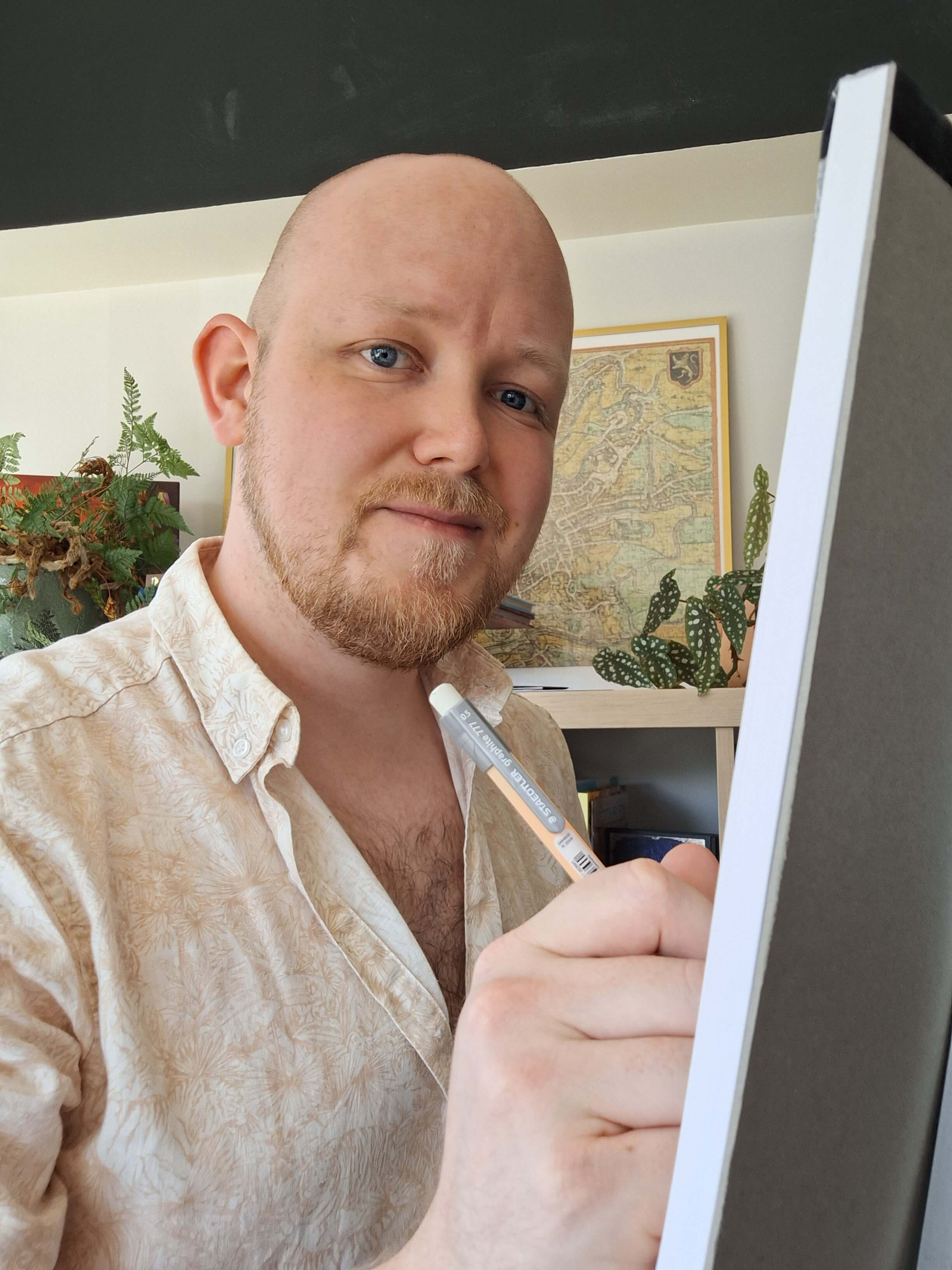 Teken je eigen fantasy kaart - Foto