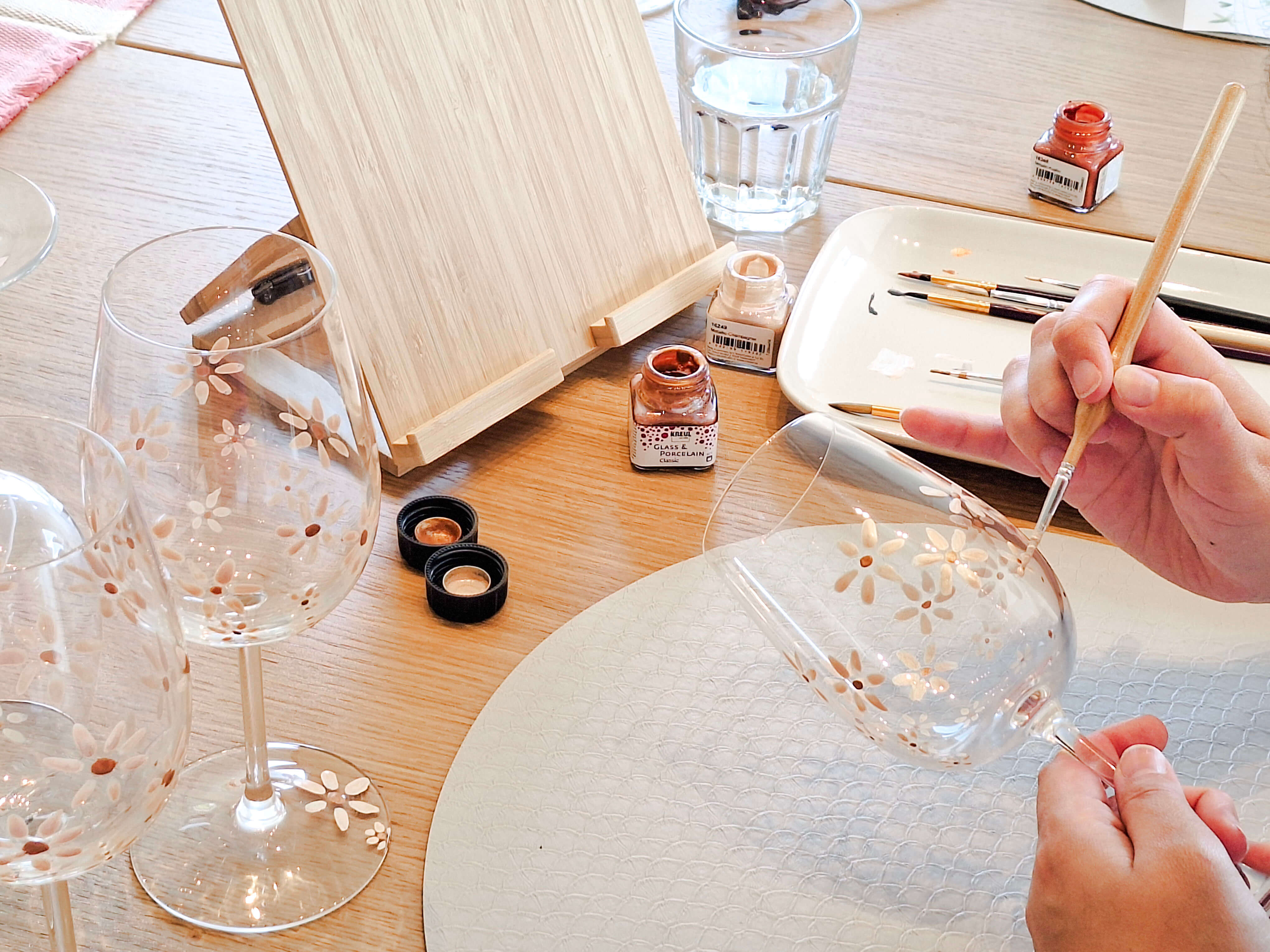 Glas Paint & Sip @ De Vleeshalle - Foto