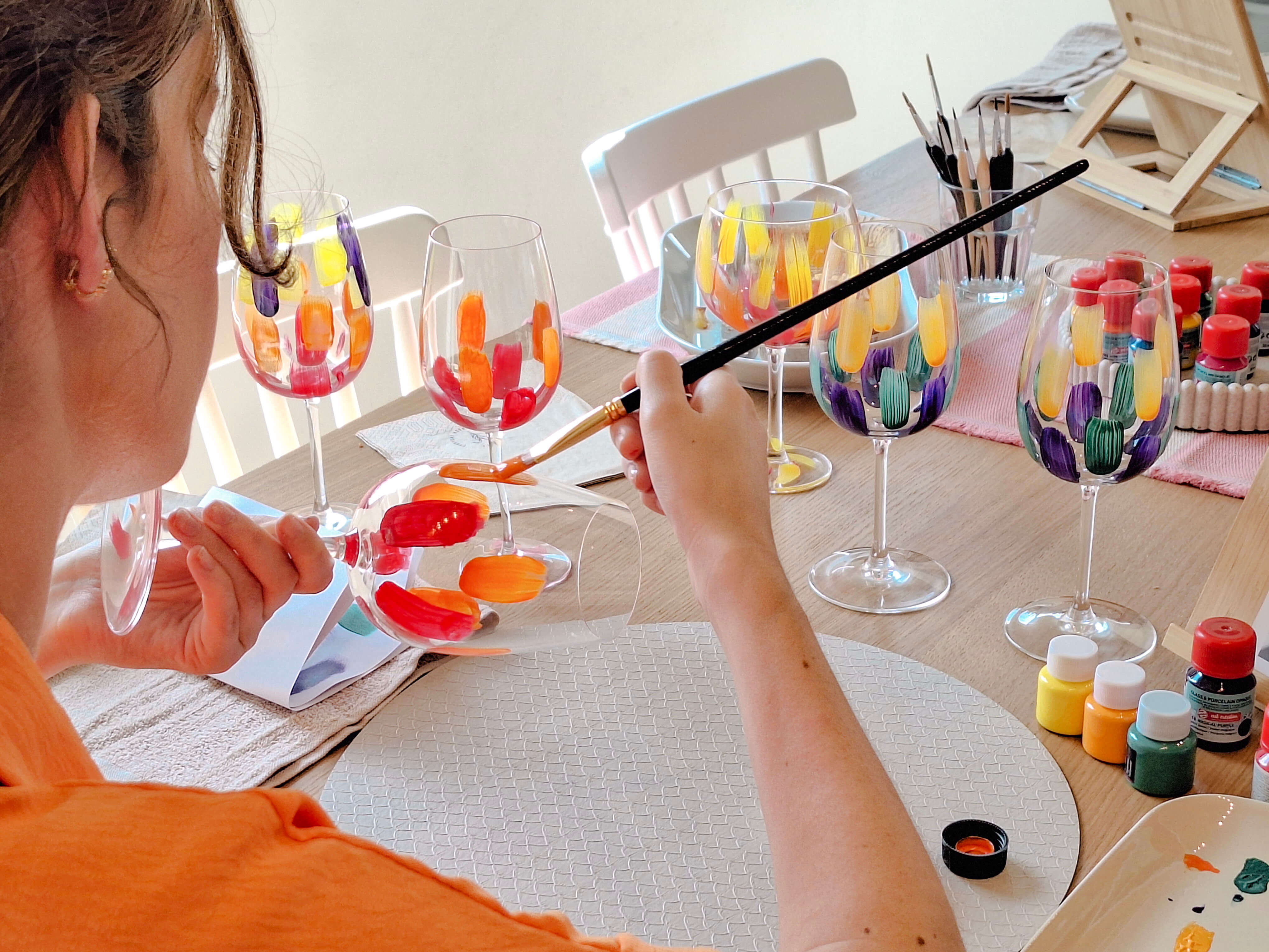 Glas Paint & Sip @ De Vleeshalle - Foto