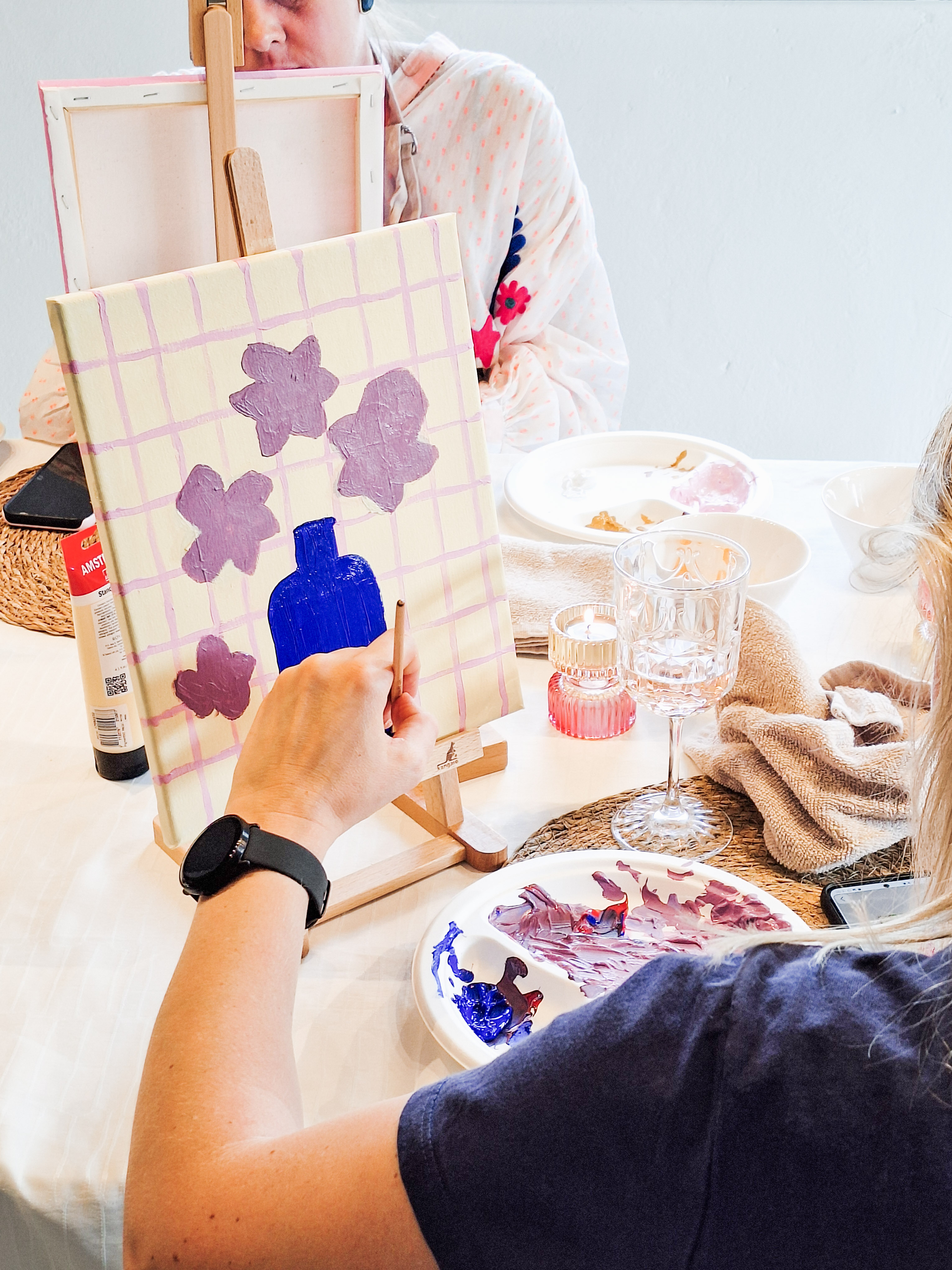 Canvas Paint & Sip - Schilderen met acrylverf op doek