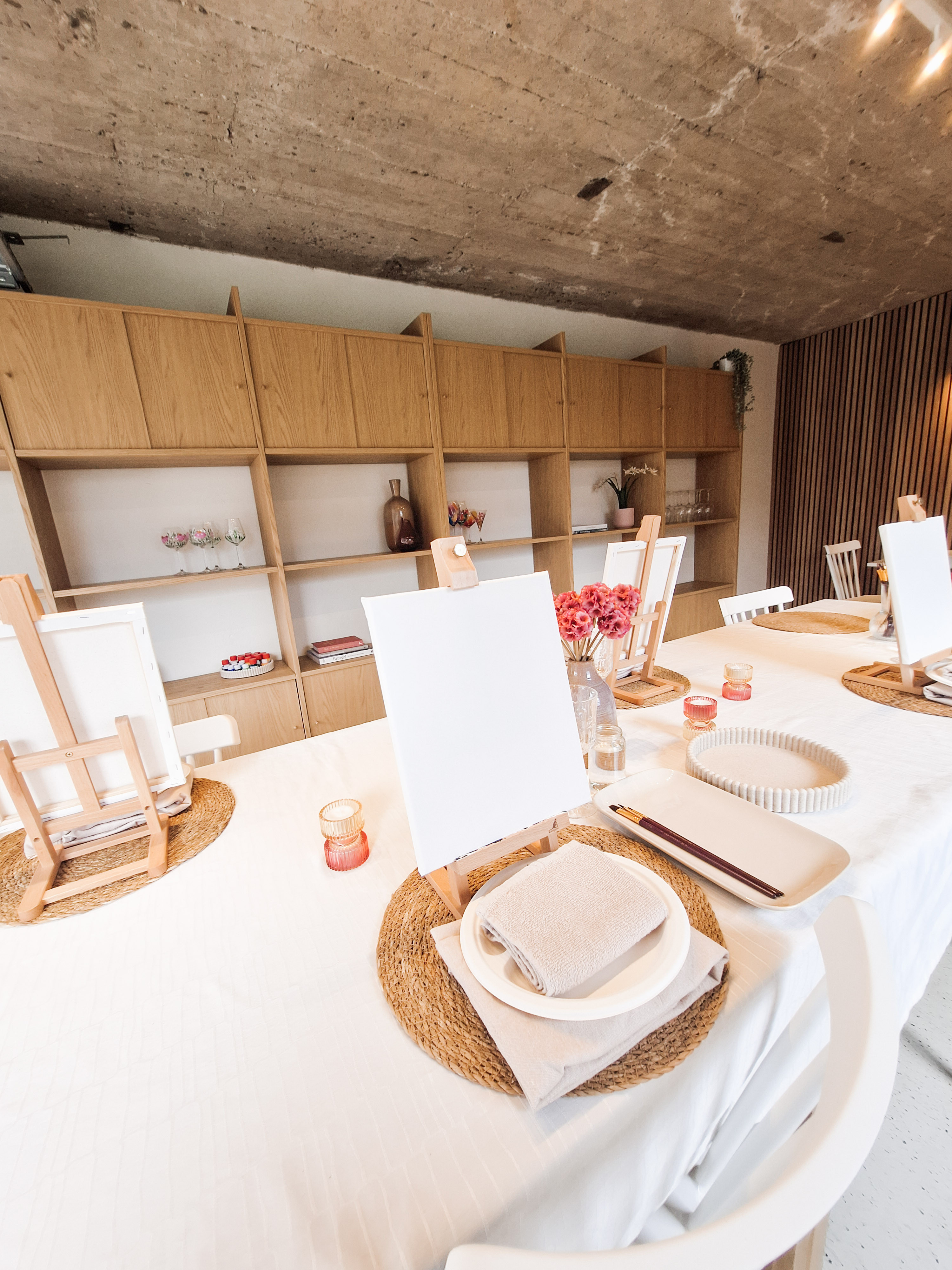 Canvas Paint & Sip - Schilderen met acrylverf op doek - Foto