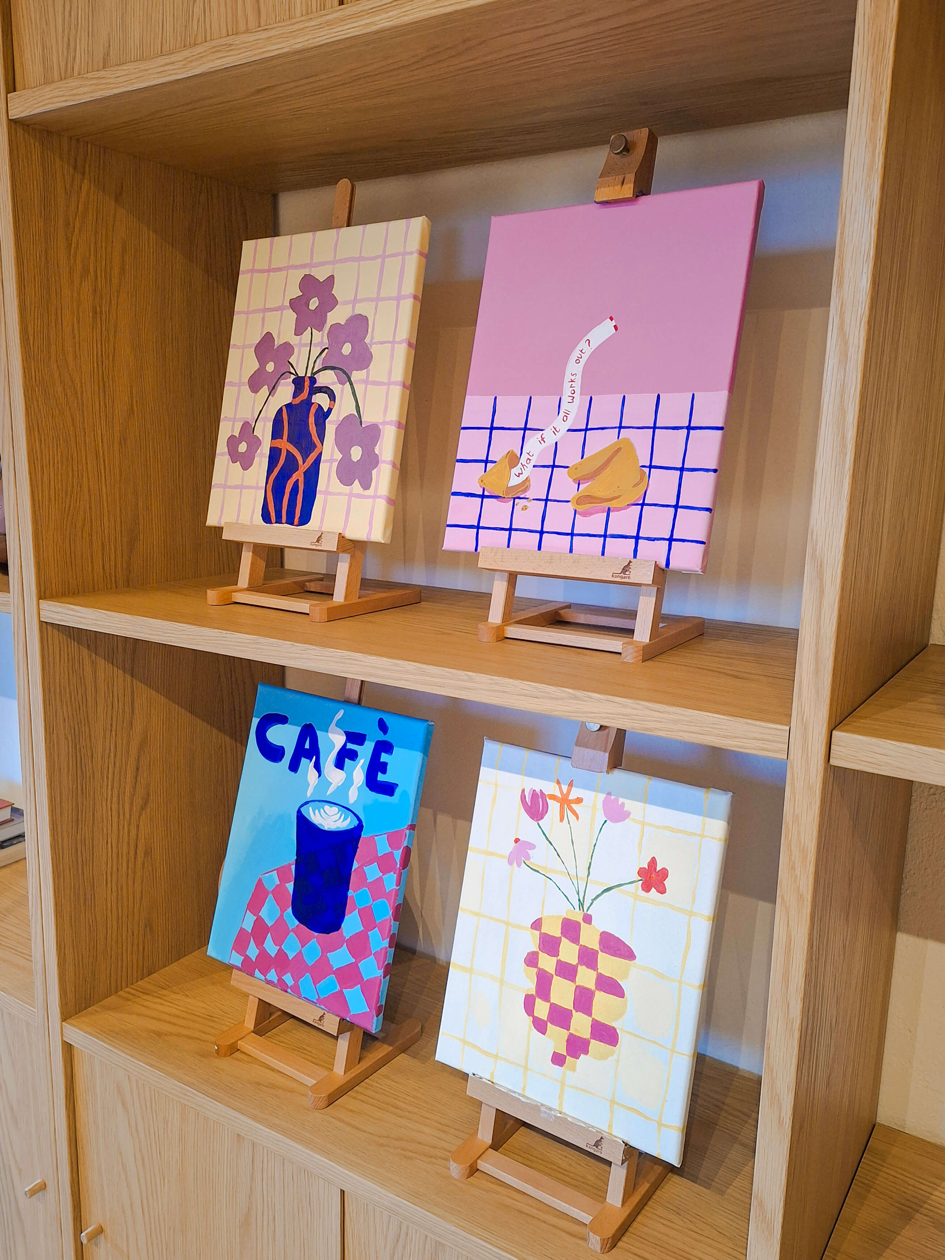 Canvas Paint & Sip - Schilderen met acrylverf op doek - Foto