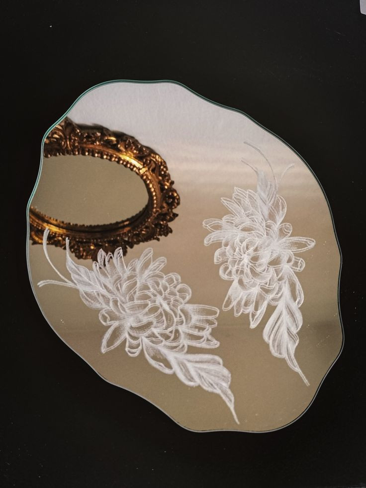 Spiegel graveren - Foto