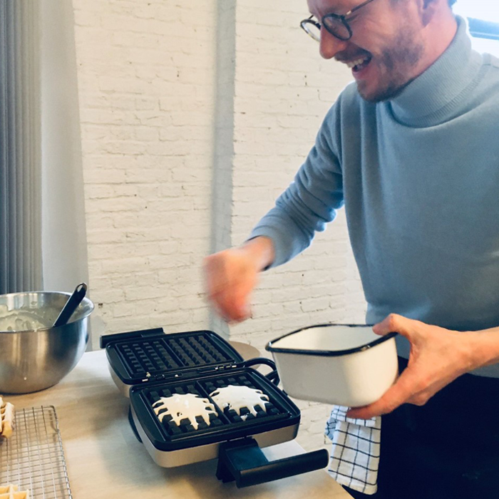 Workshop wafels bakken - Foto