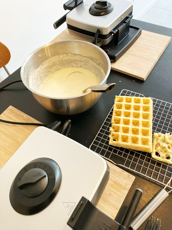 Workshop wafels bakken - Foto