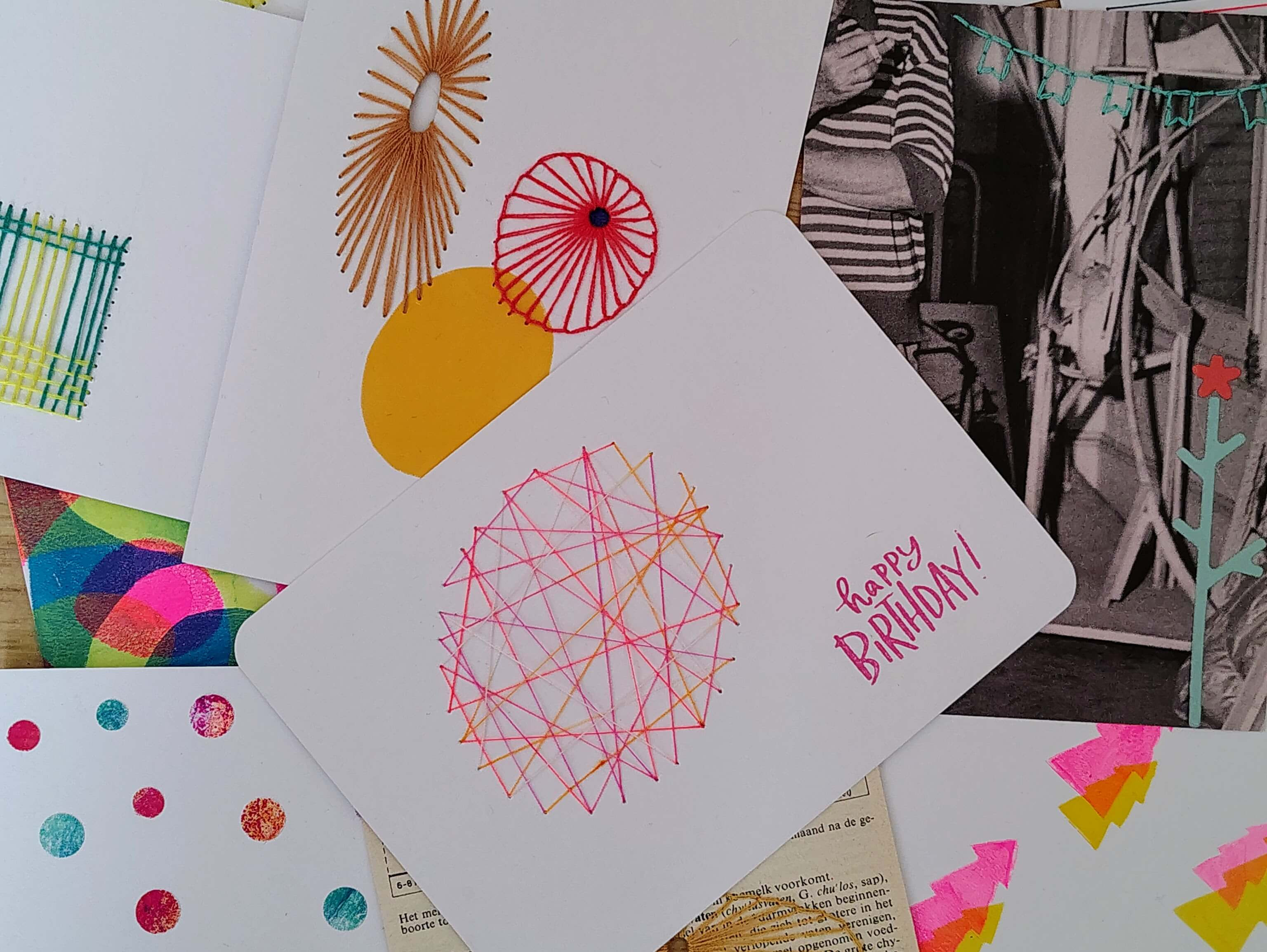 paint,paste & stitch - Foto