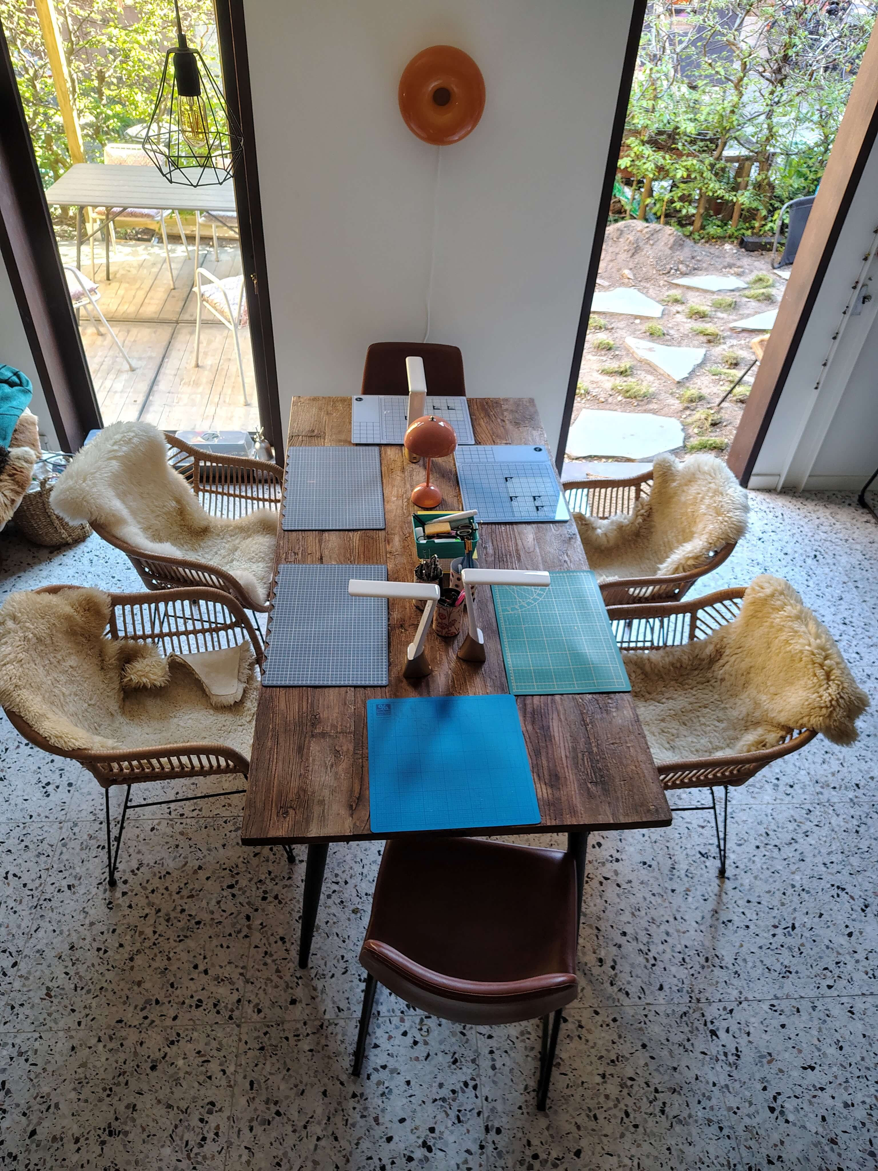 epoxy oorringen - Foto