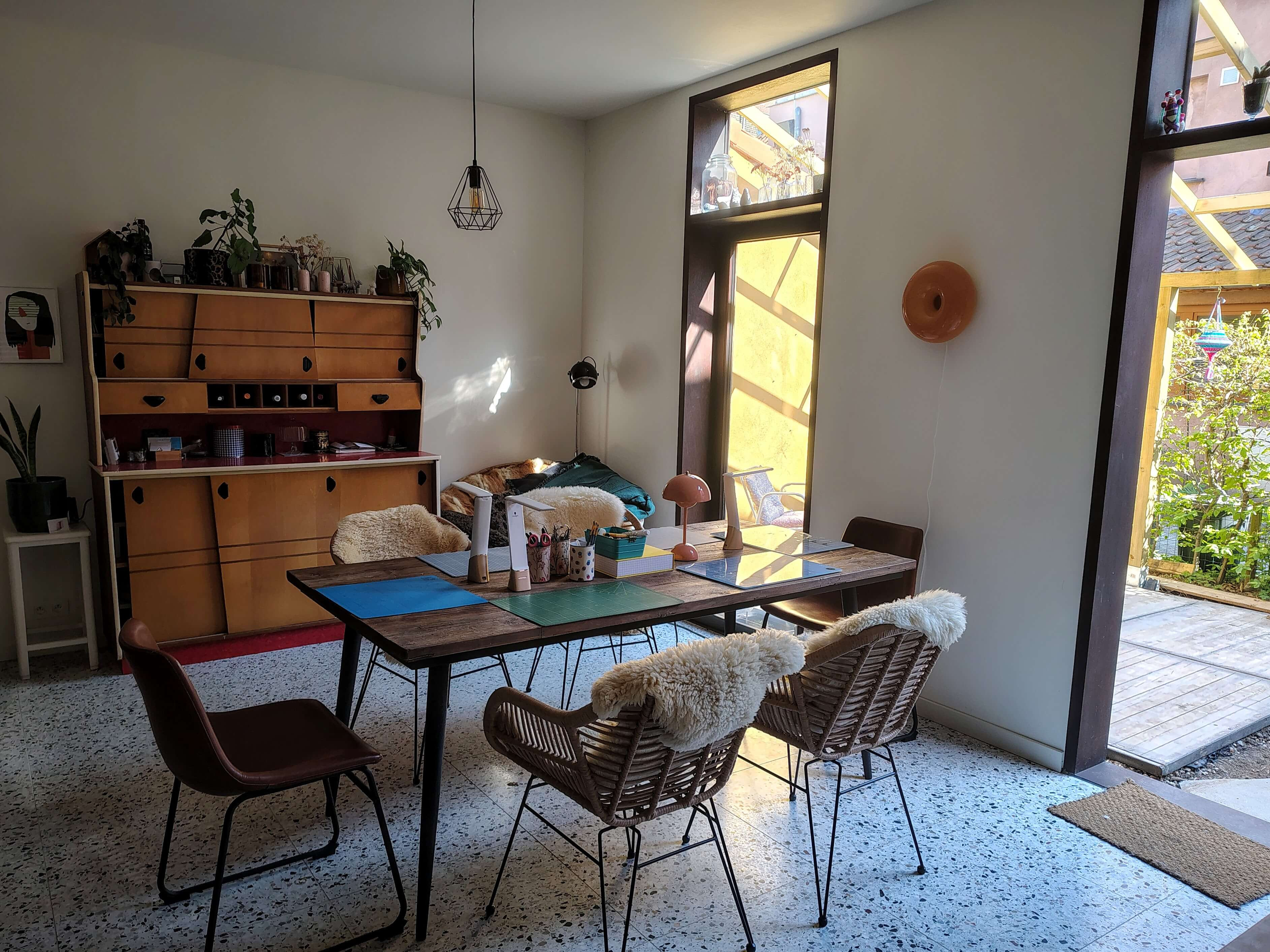 epoxy oorringen - Foto