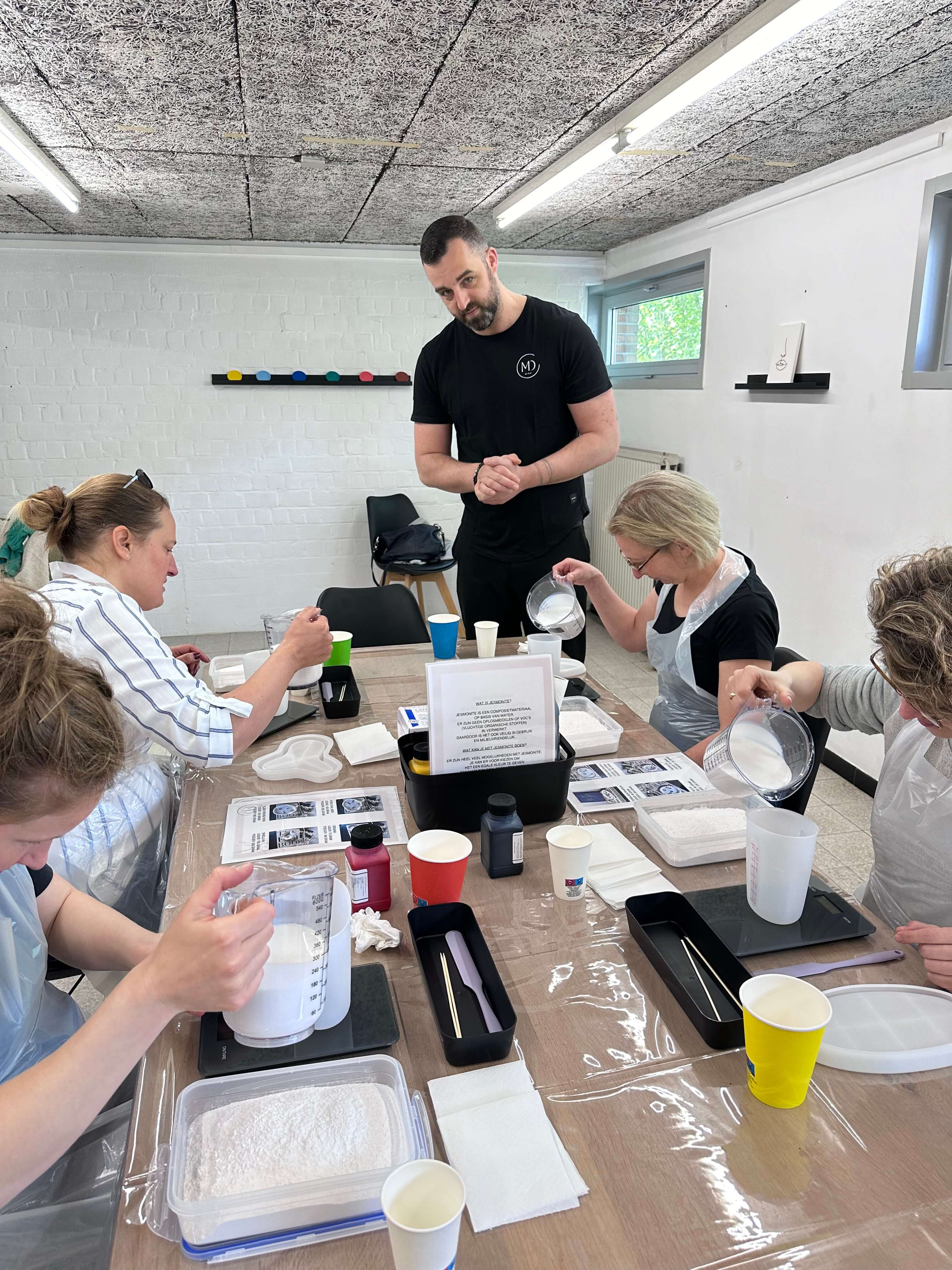 Workshop Jesmonite ✨ (voormiddag) - Foto