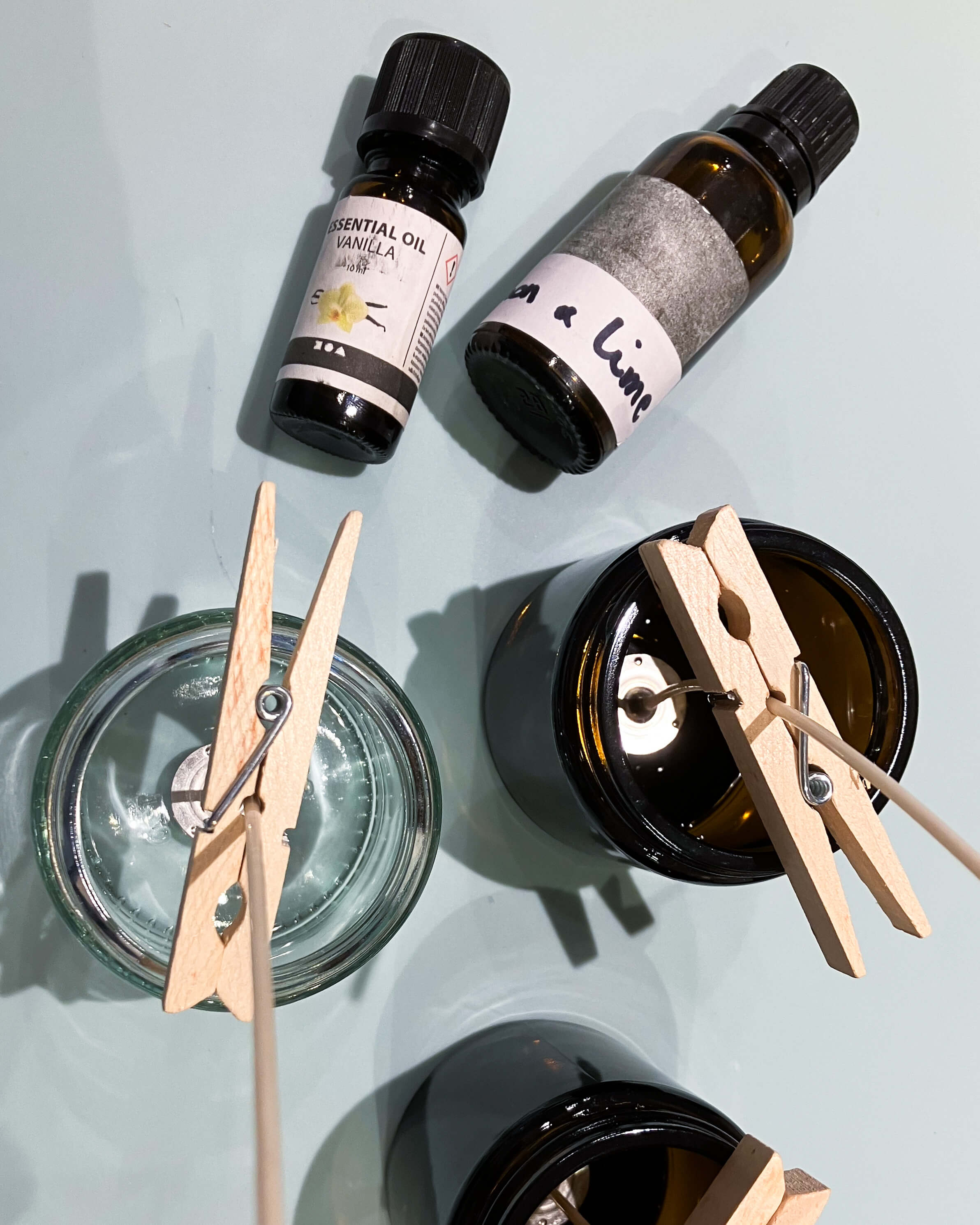 Geurkaarsen workshop - Foto