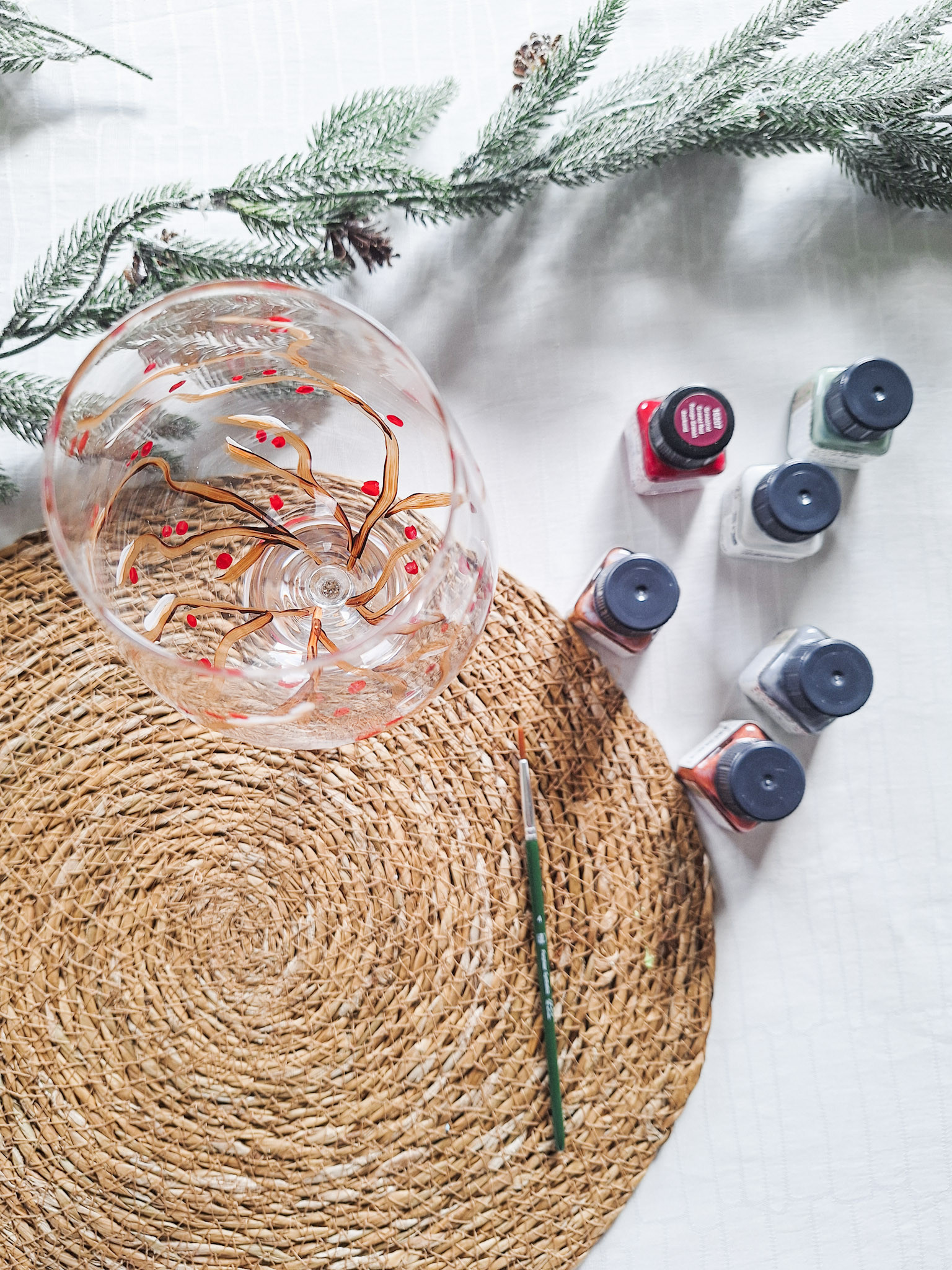 Glazen schilderen @Libelle Winterfair - 14/11 om 15u15 - Foto