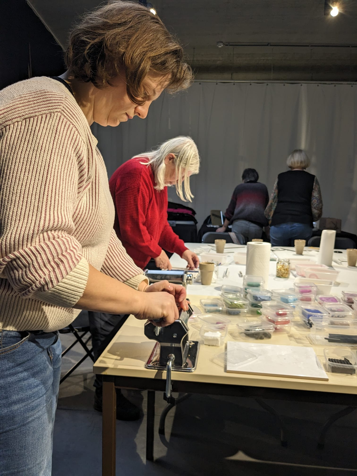 Workshop oorbellen uit polymeerklei - Foto
