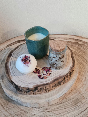 Wellness in een Potje: Maak je eigen bruisbal, badzout & massagekaars