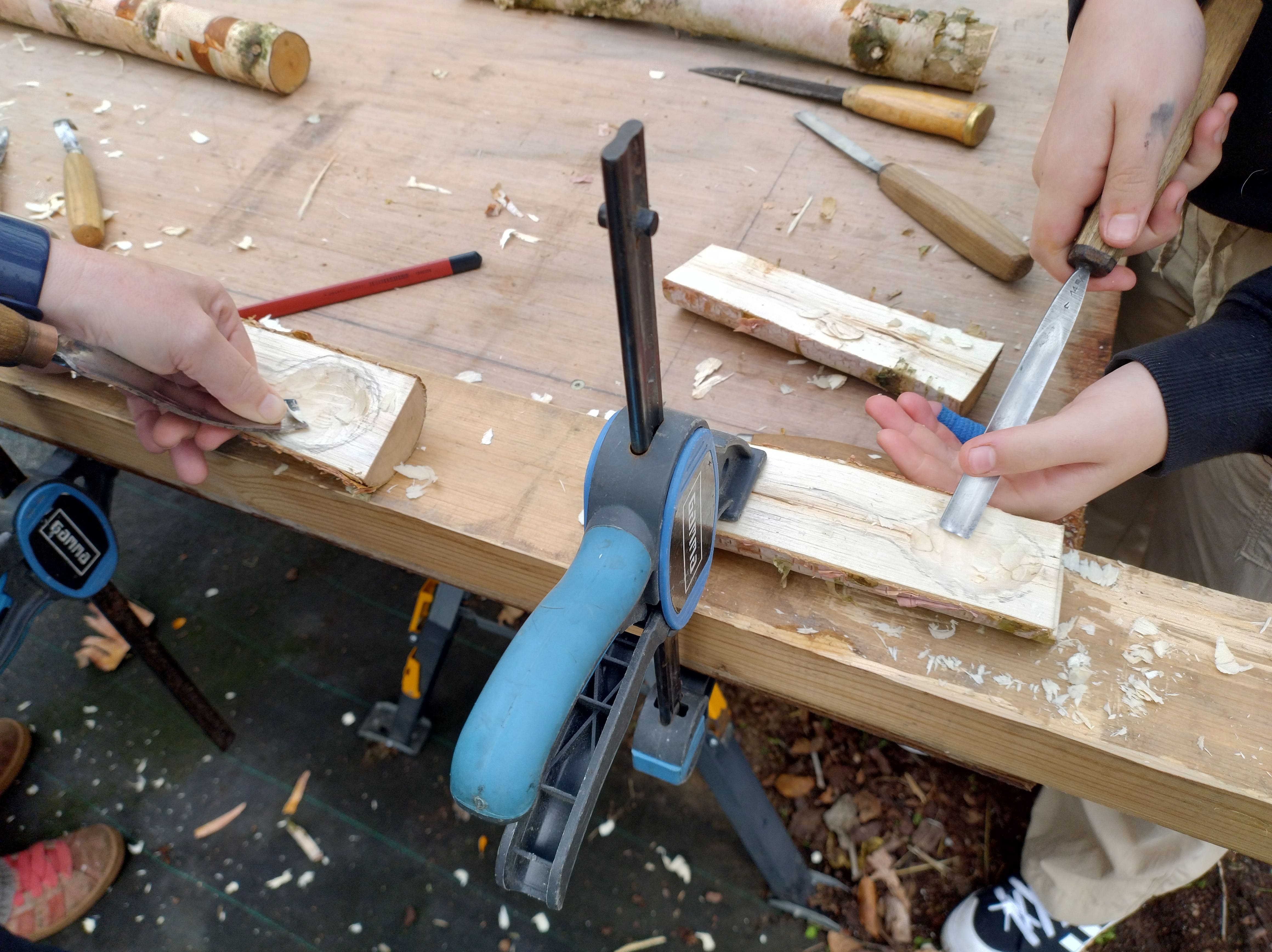 workshop lepel snijden - Foto