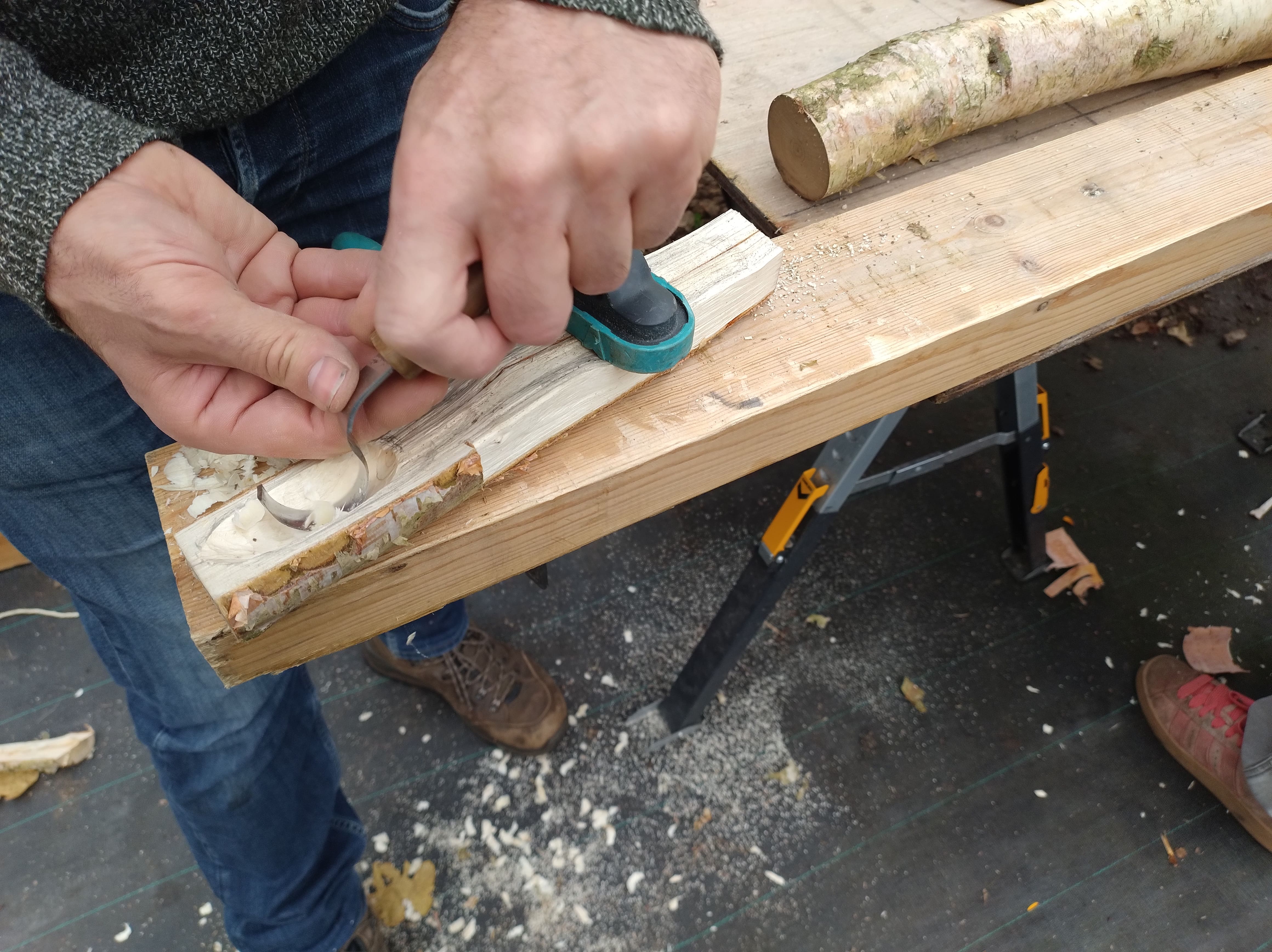 workshop lepel snijden - Foto