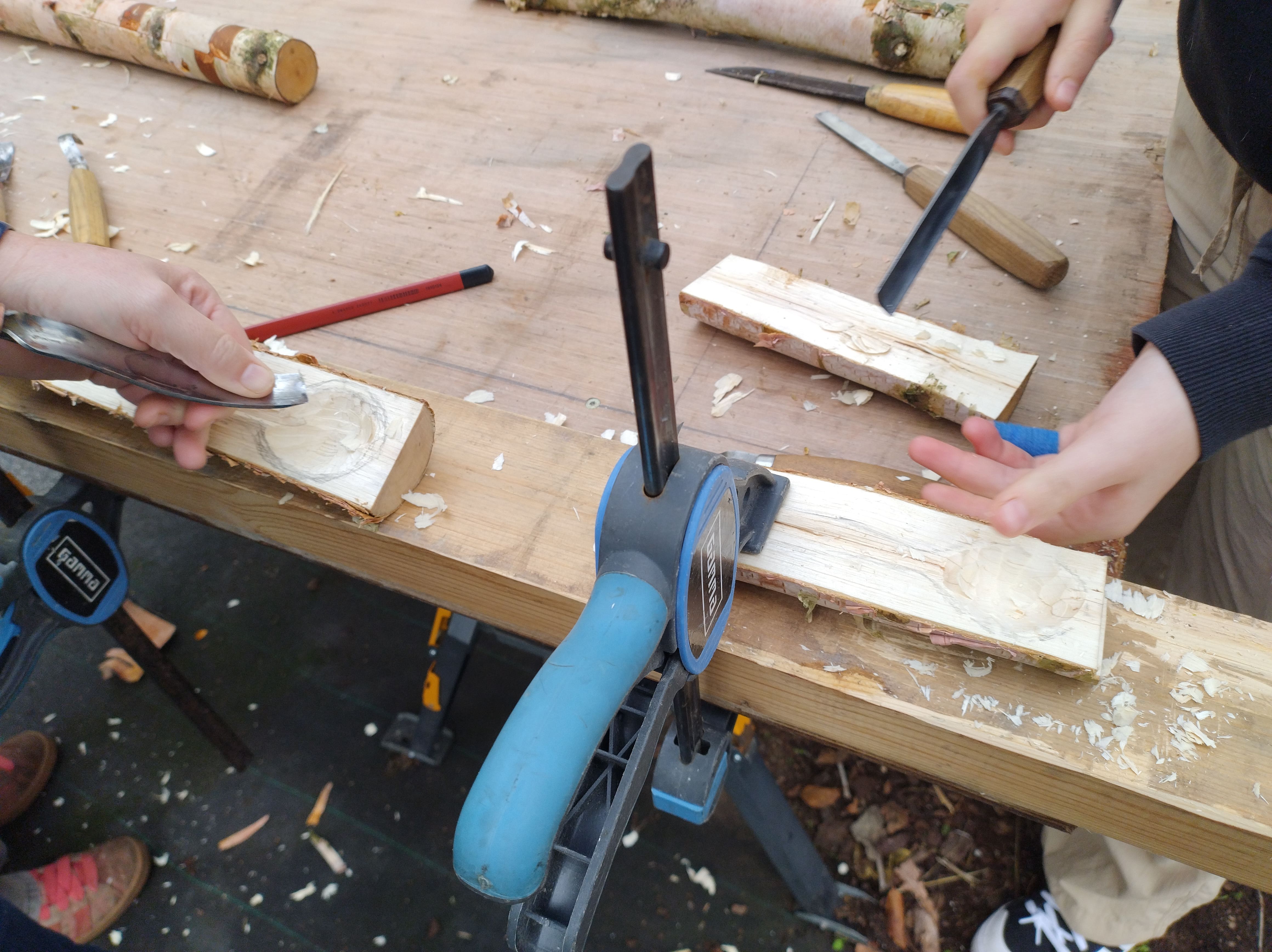 workshop lepel snijden - Foto