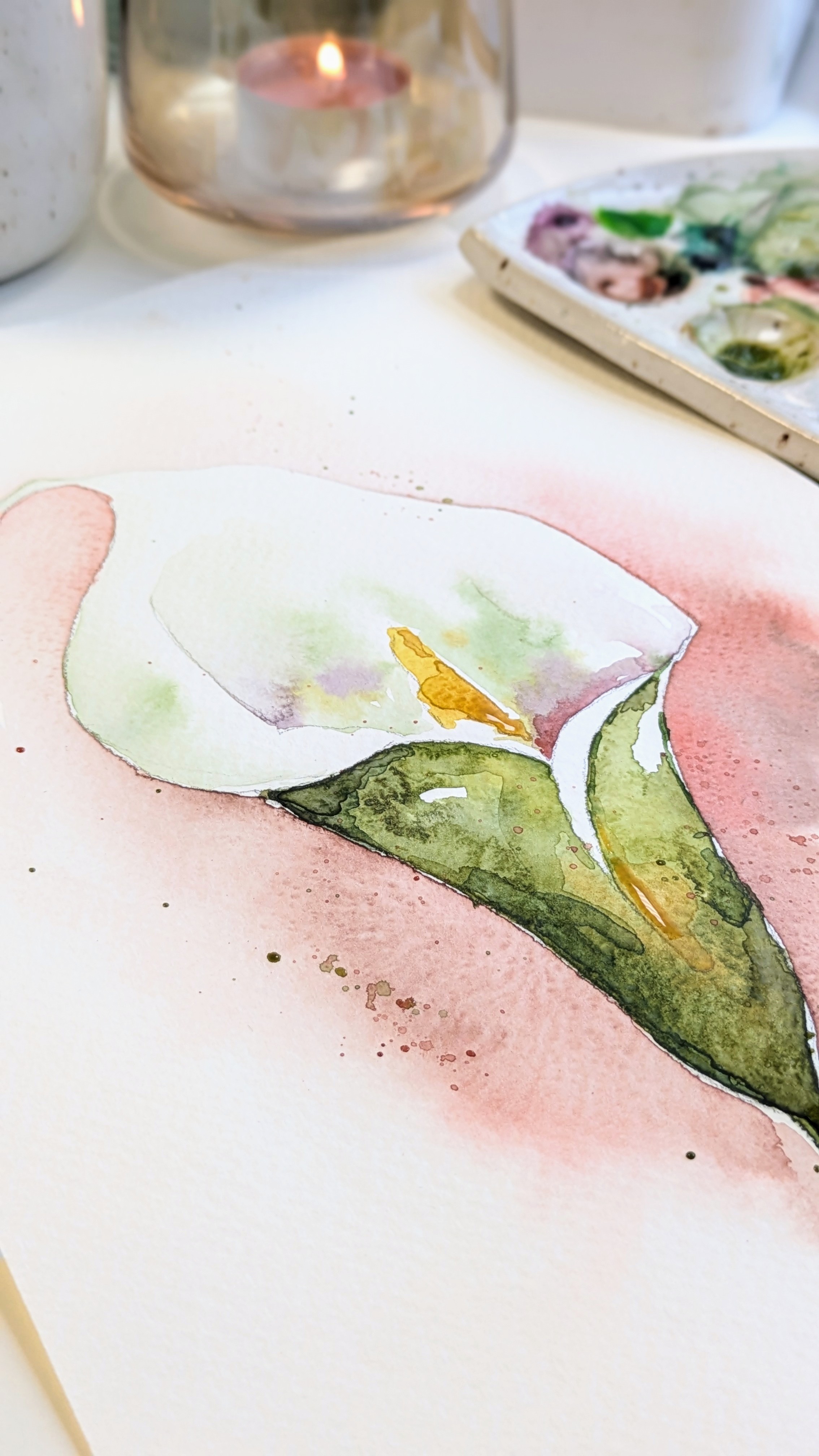 1-daagse Workshop 'Aquarel Magie'! - Foto