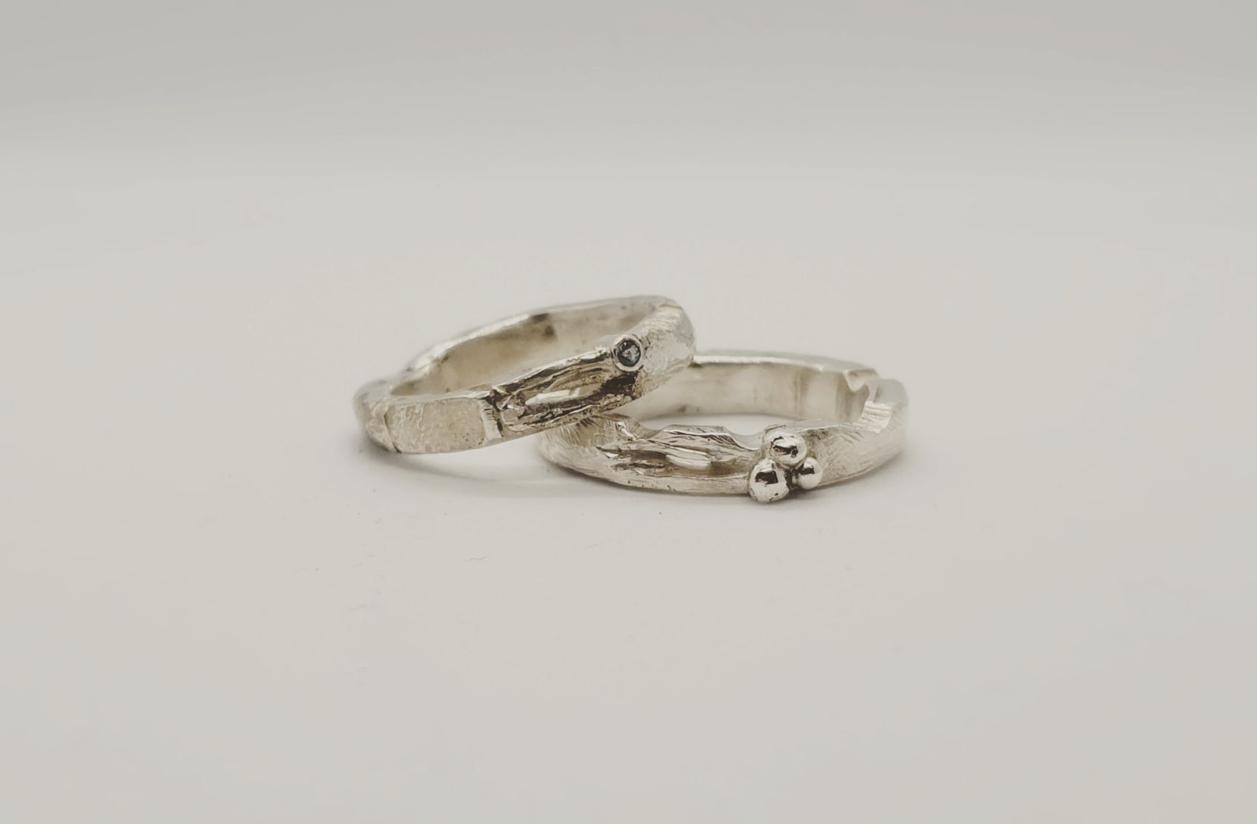 Koppel workshop, set ringen ontwerpen verloren-was techniek - Foto