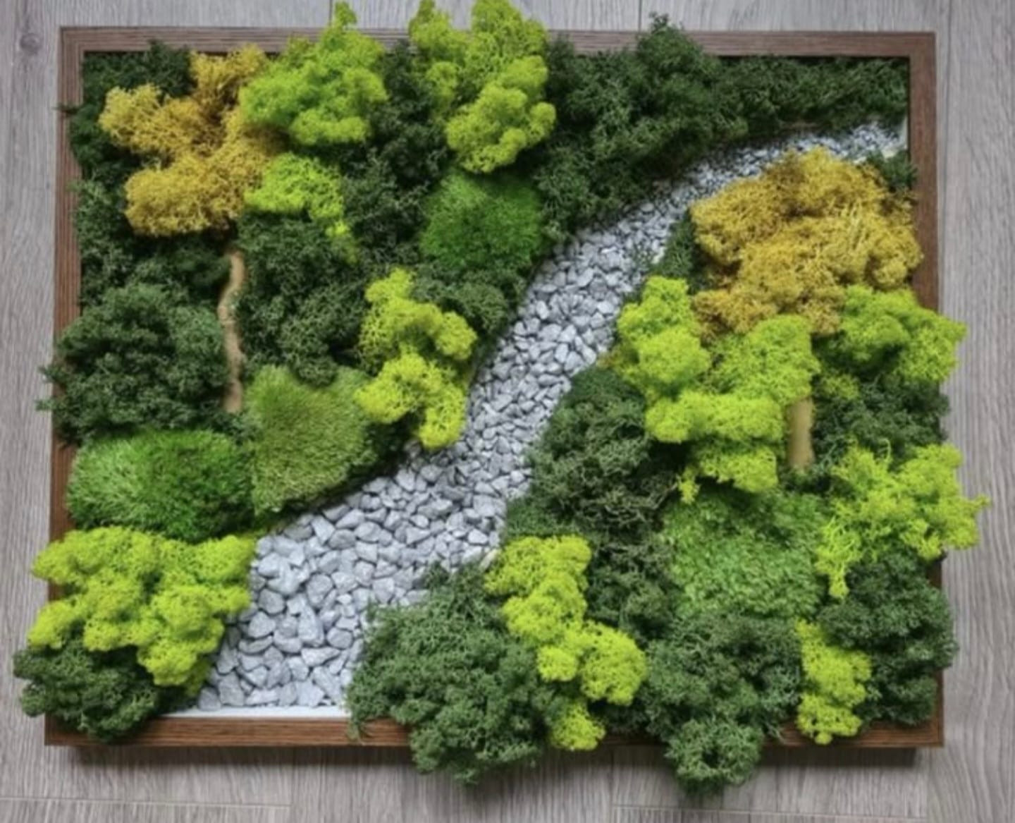 🌿🌸 Workshop Mosmuur of/en Bloemenwand Maken - Foto