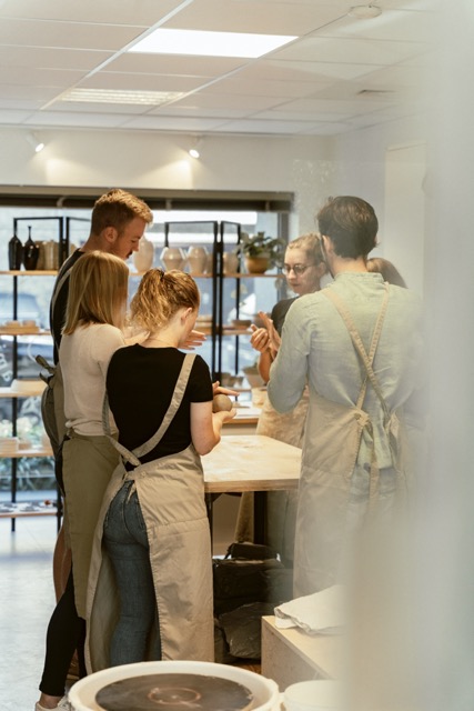 Workshop pottenbakken - Foto