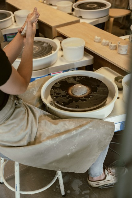 Workshop pottenbakken - Foto