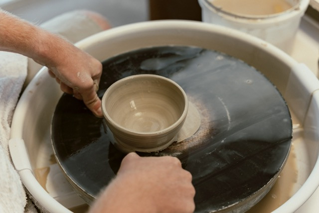 Workshop pottenbakken - Foto