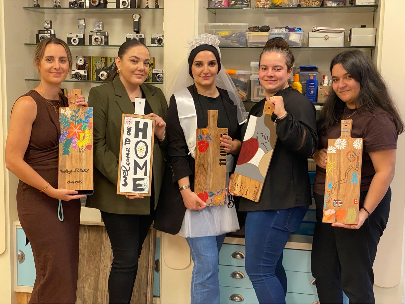 Tapas/borrelplank beschilderen