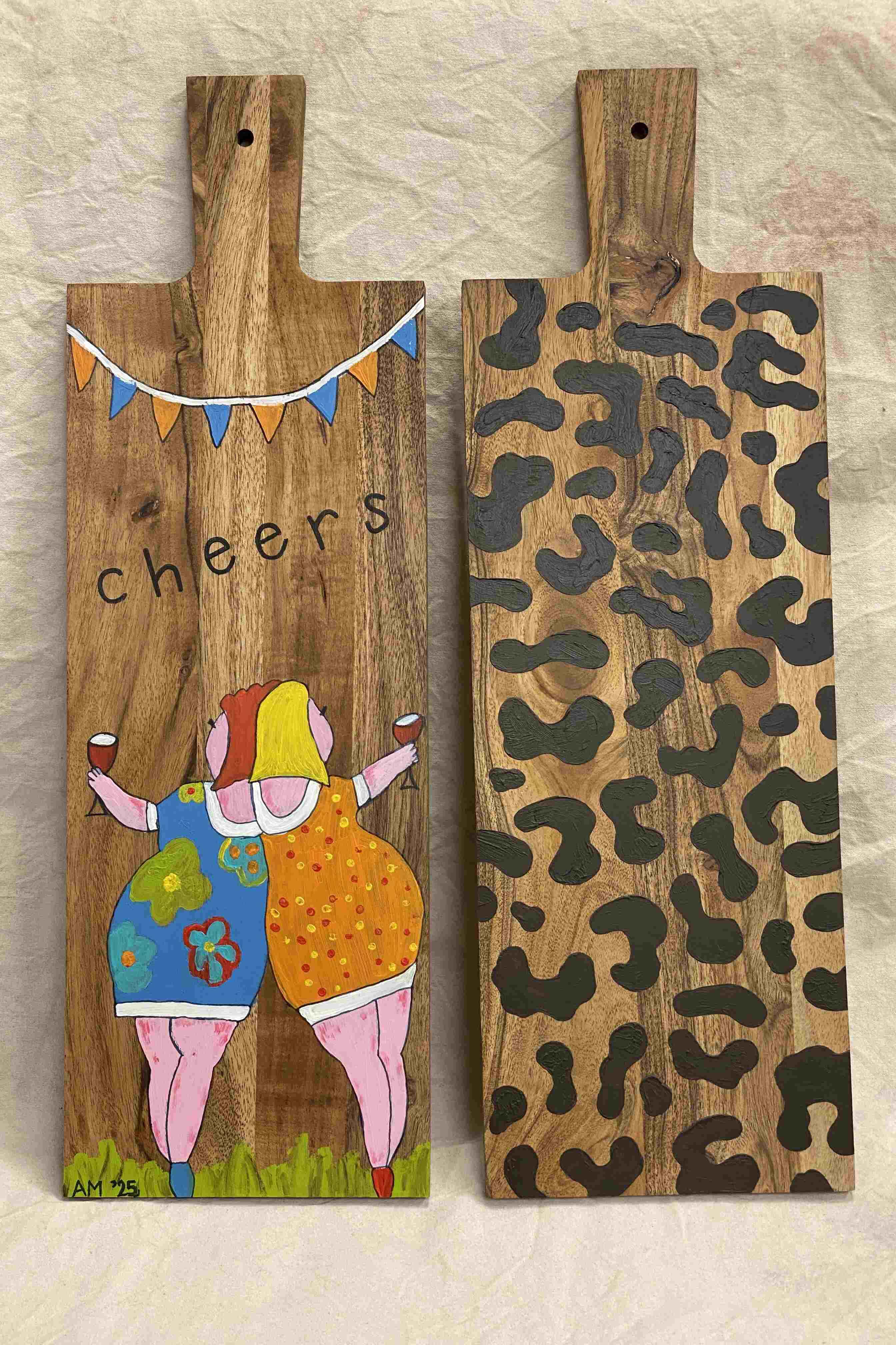 Tapas/borrelplank beschilderen - Foto