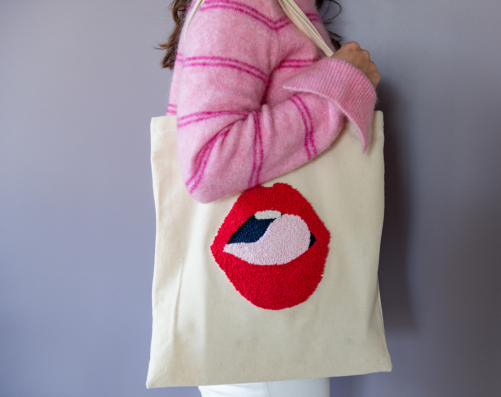 Punch Needle Canvas Tas DIY Pakket