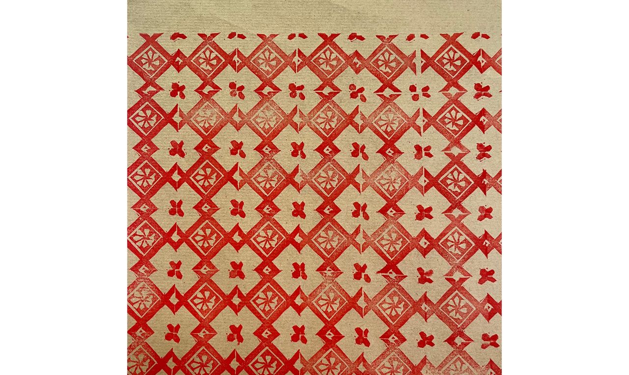 Inpakpapier zelf stempelen @Libelle Winterfair - 15/11 om 14.30 u - Foto