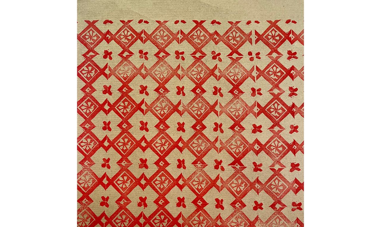 Inpakpapier zelf stempelen @Libelle Winterfair - 16/11 om 12.30 u - Foto