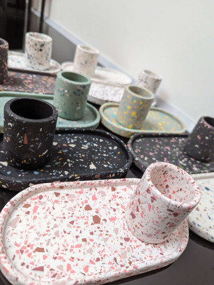 Terrazzo workshop vrije vorm