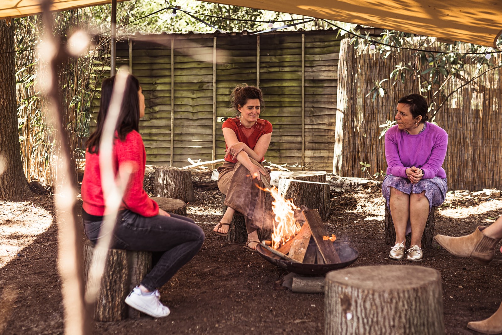 Vrouwen Vuur ten voordele van De Warmste Week - Ontdek je zachtheid en kracht - Foto