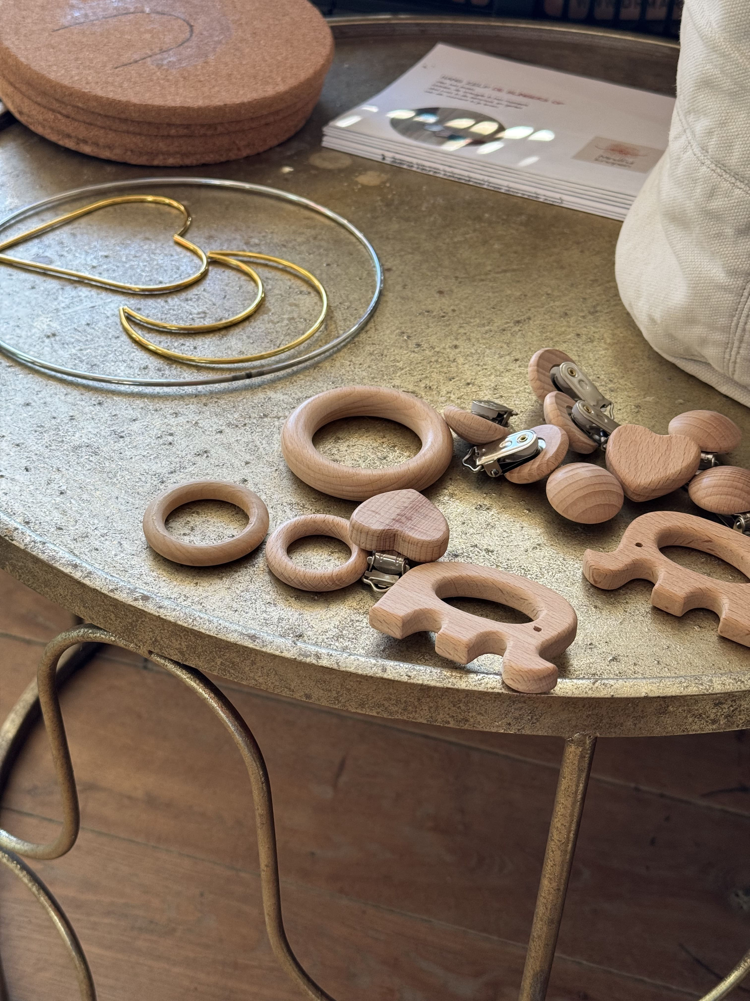 Babyshower macrame mobiel - Foto