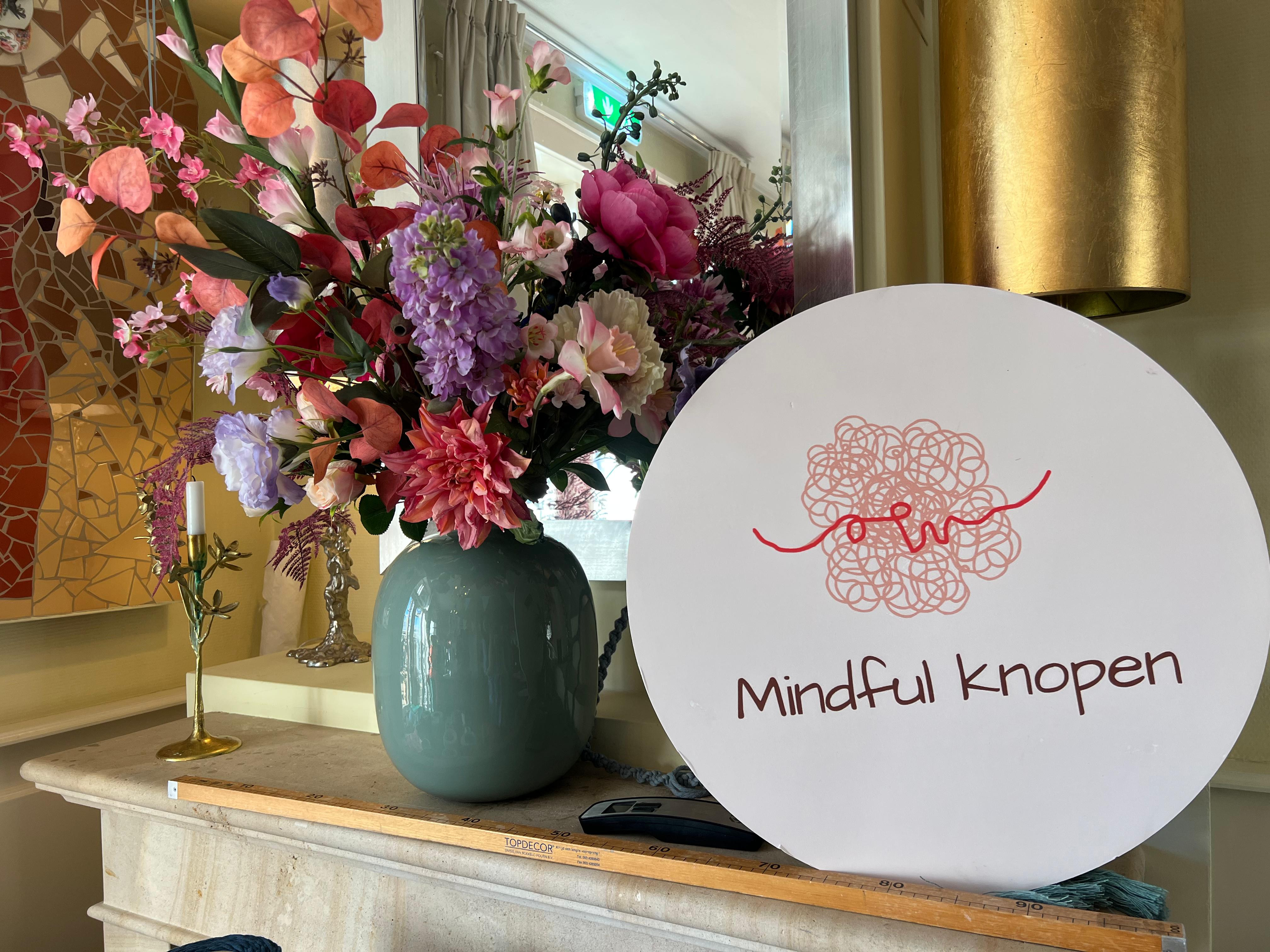 Babyshower macrame mobiel - Foto