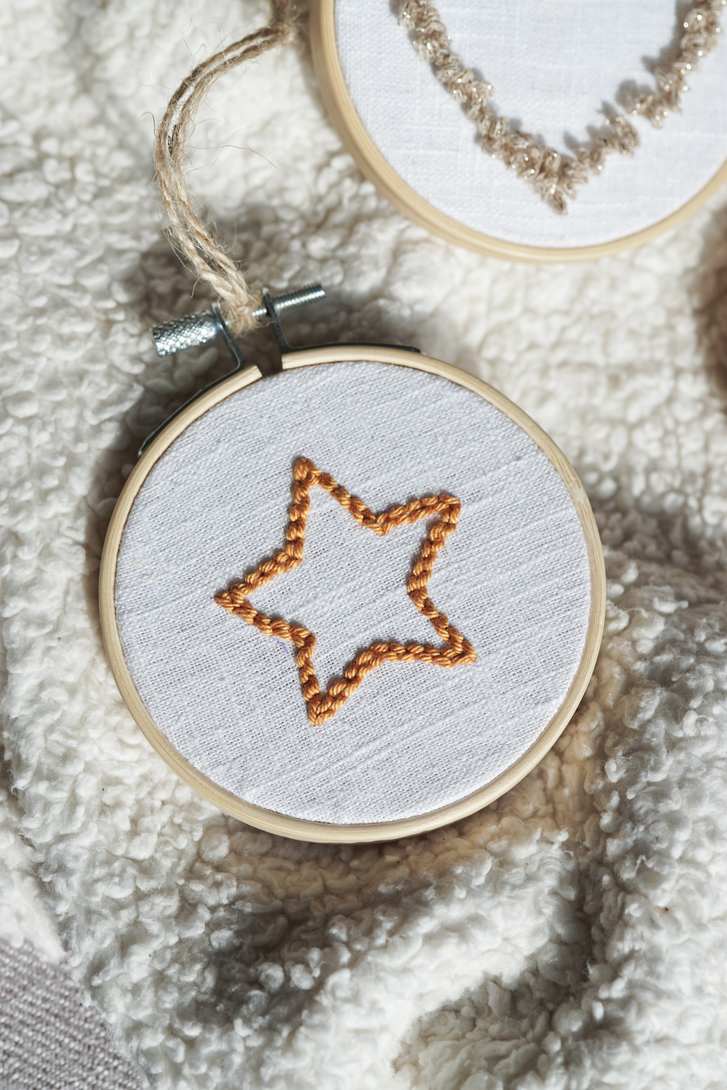 Punch Needle Kerstboomhanger Workshop @Libelle Winterfair - 14/11 om 17u30 - Foto