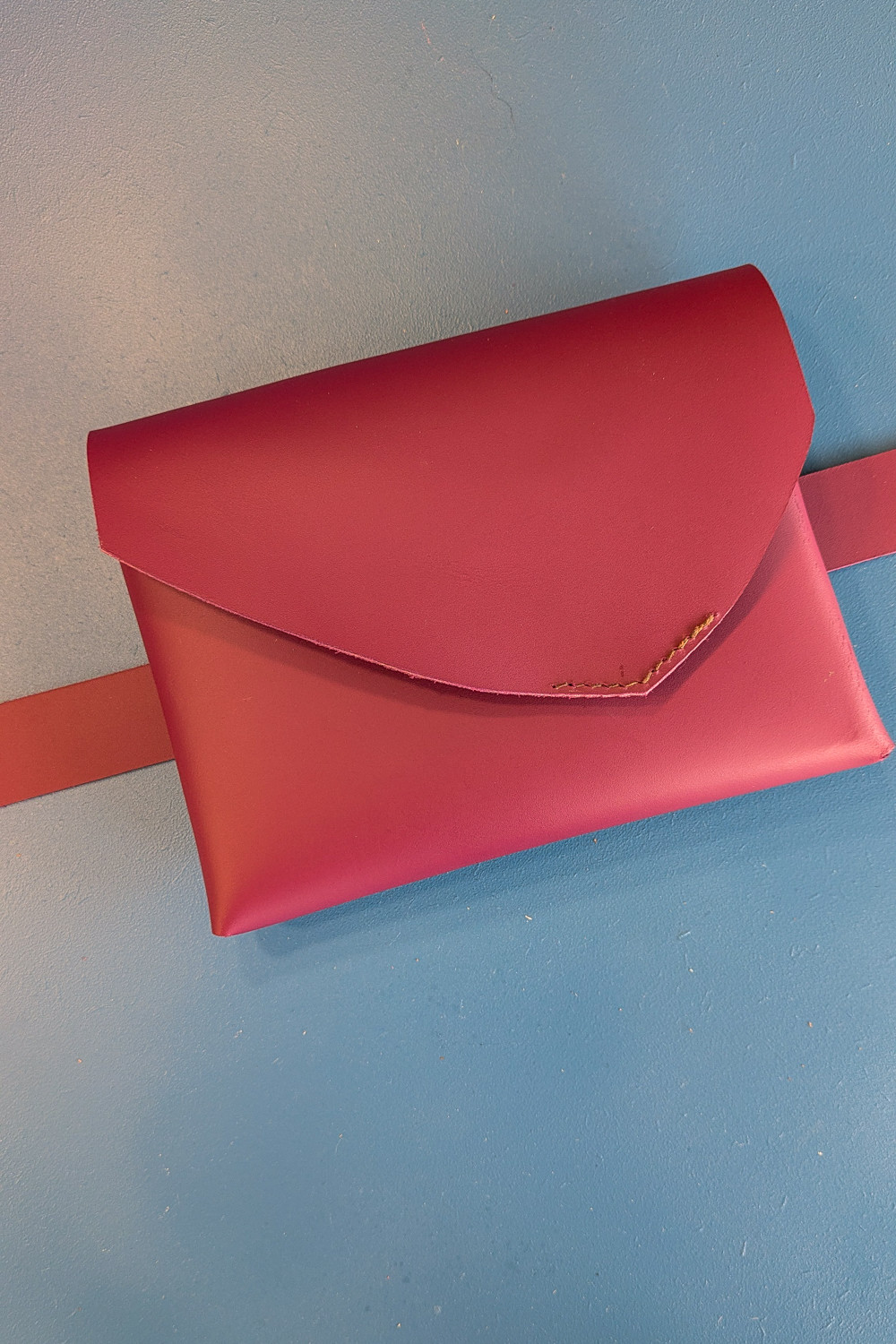 Belt bag in leder workshop - Foto