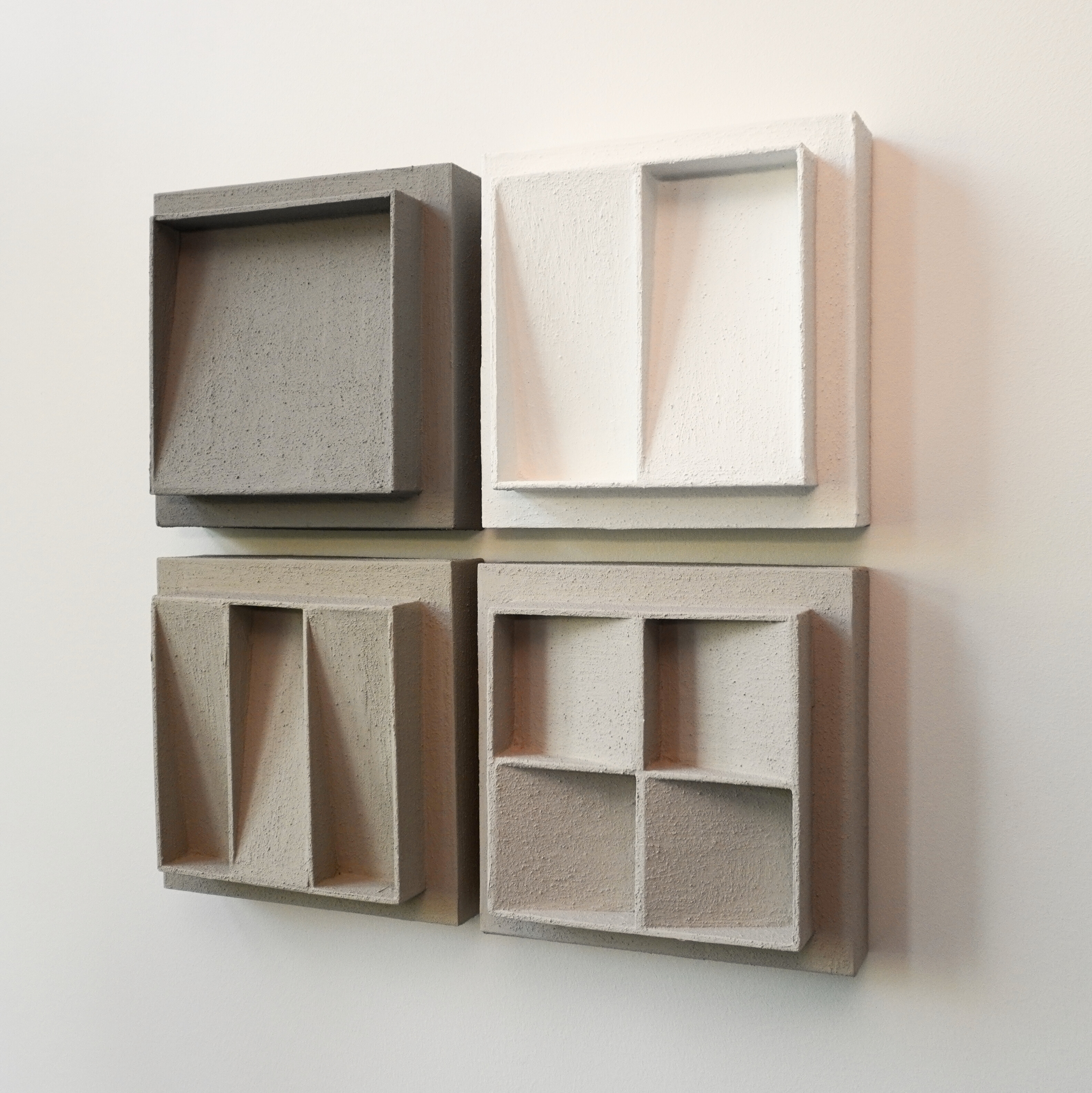 Online cursus wandsculptuur maken, basispakket composities 1, 2, 3 en 4.