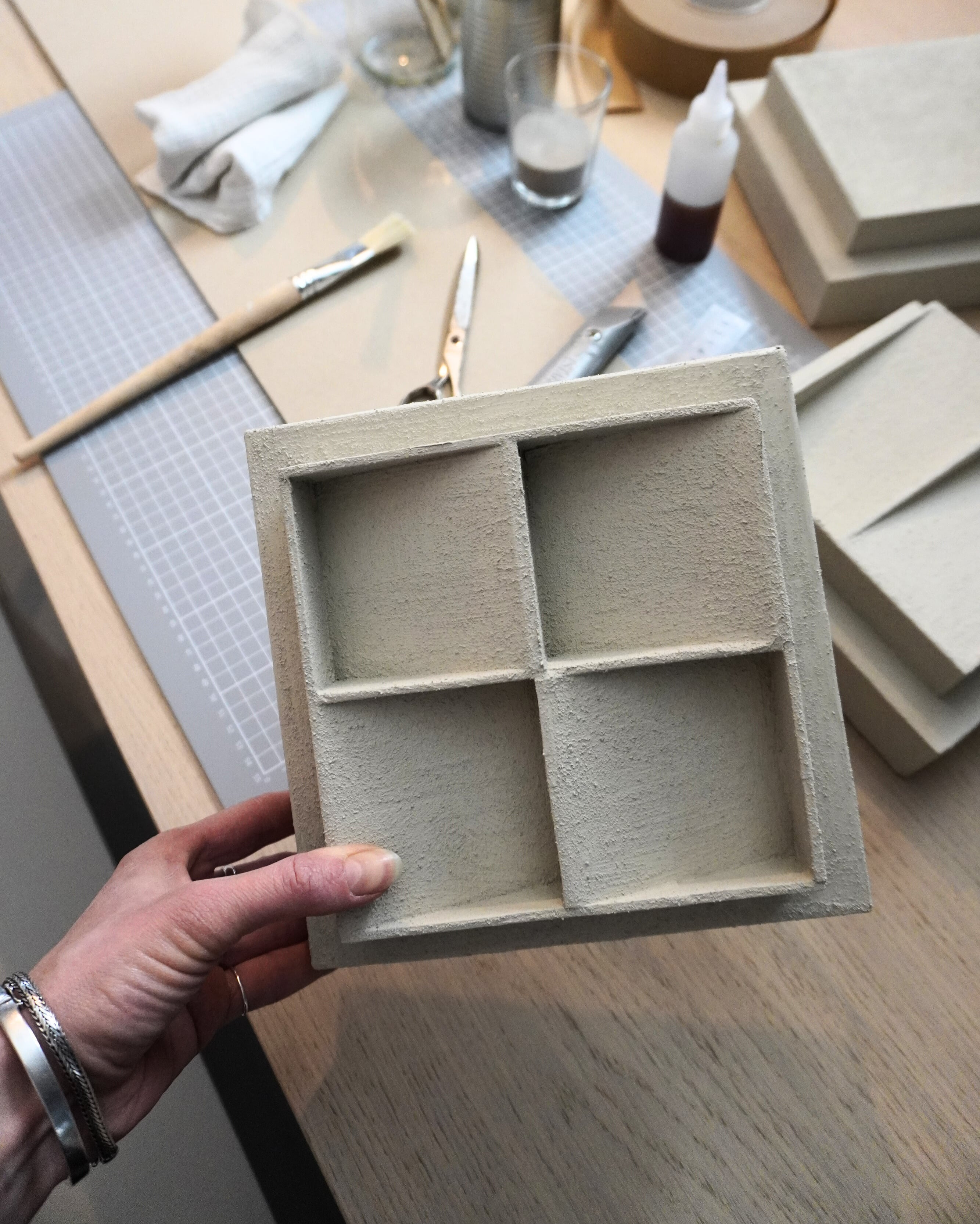 Privé workshop wandsculptuur maken - Foto