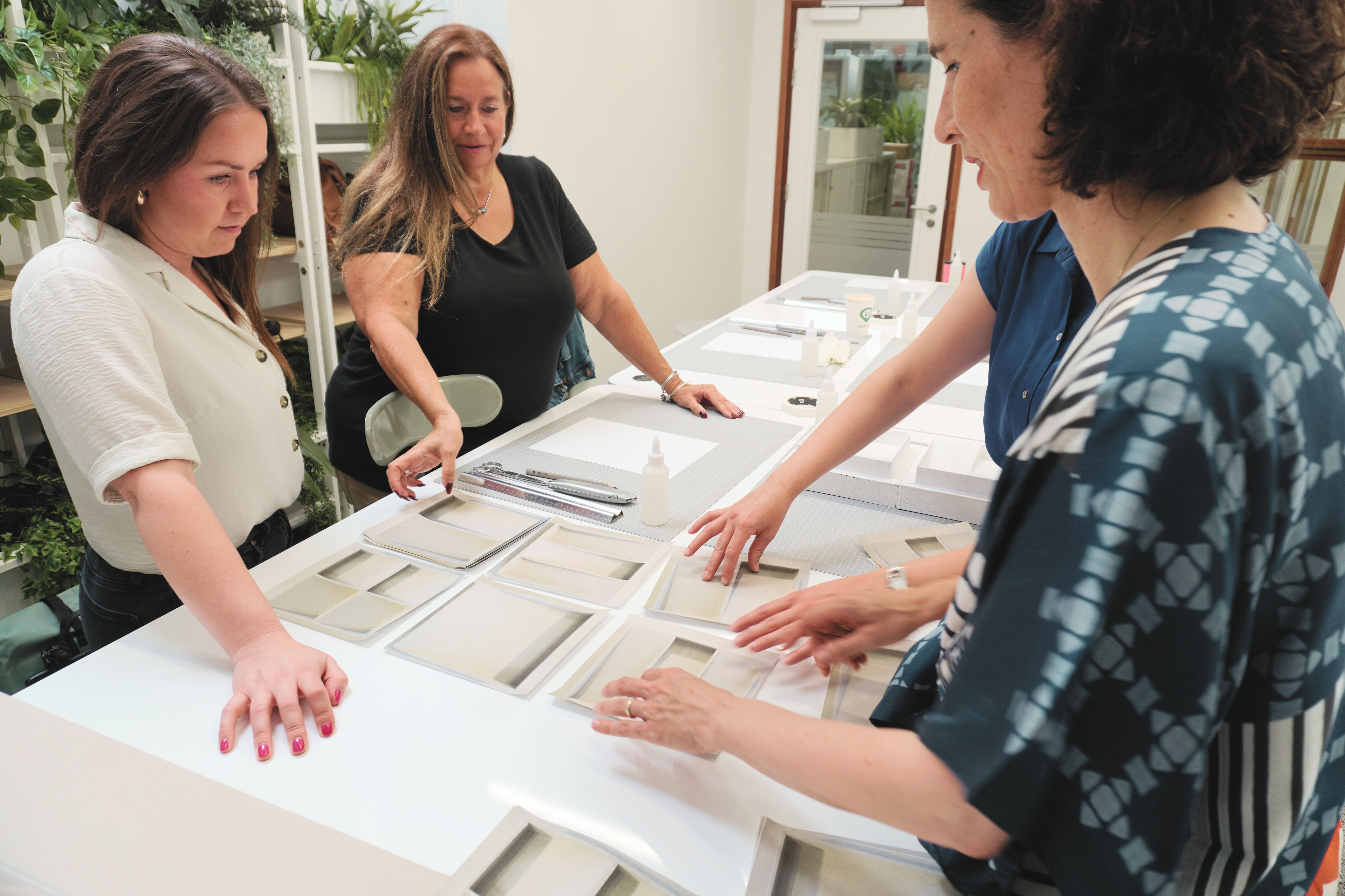 Familie workshop 3D kunst maken - Foto