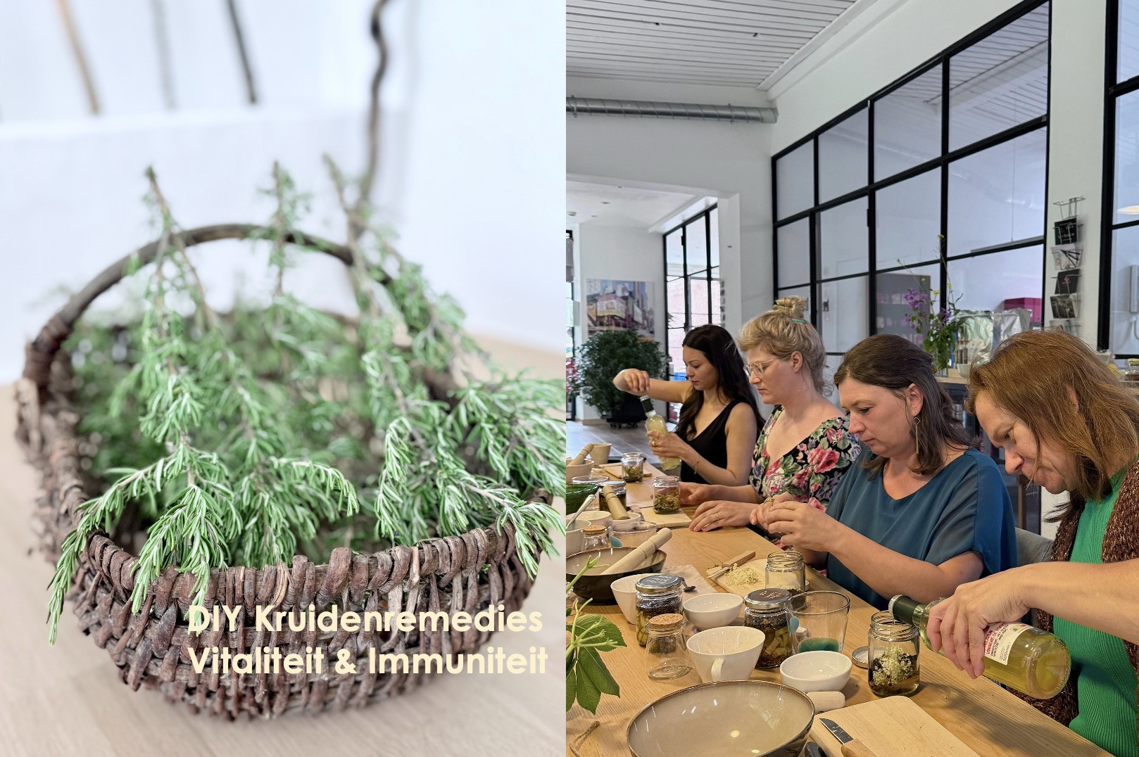 DIY Selfcare Kruidenworkshop Vitaliteit & Immuniteit - Foto