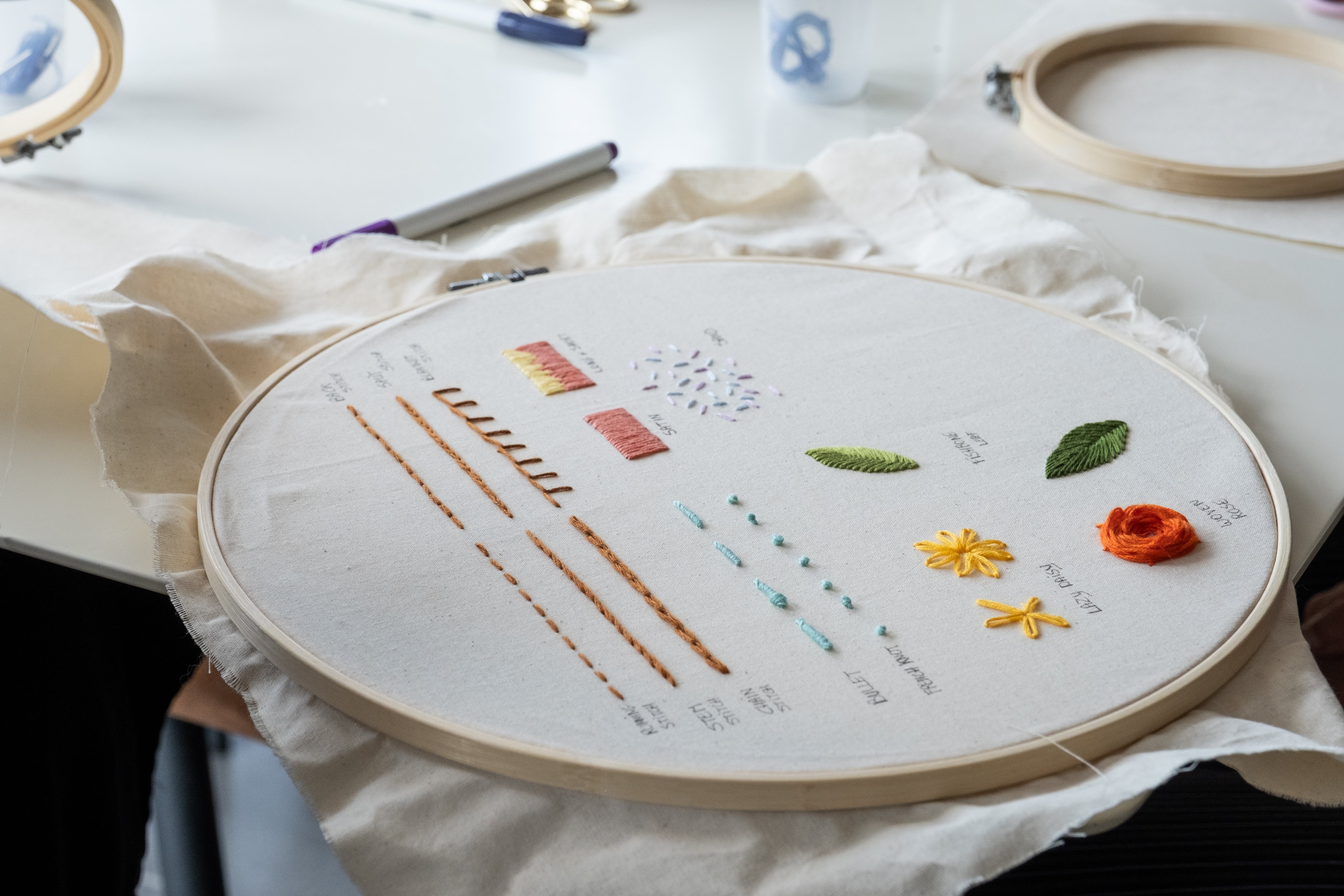 Borduren op textiel: creëer je eigen tote bag! 🪡 - Foto