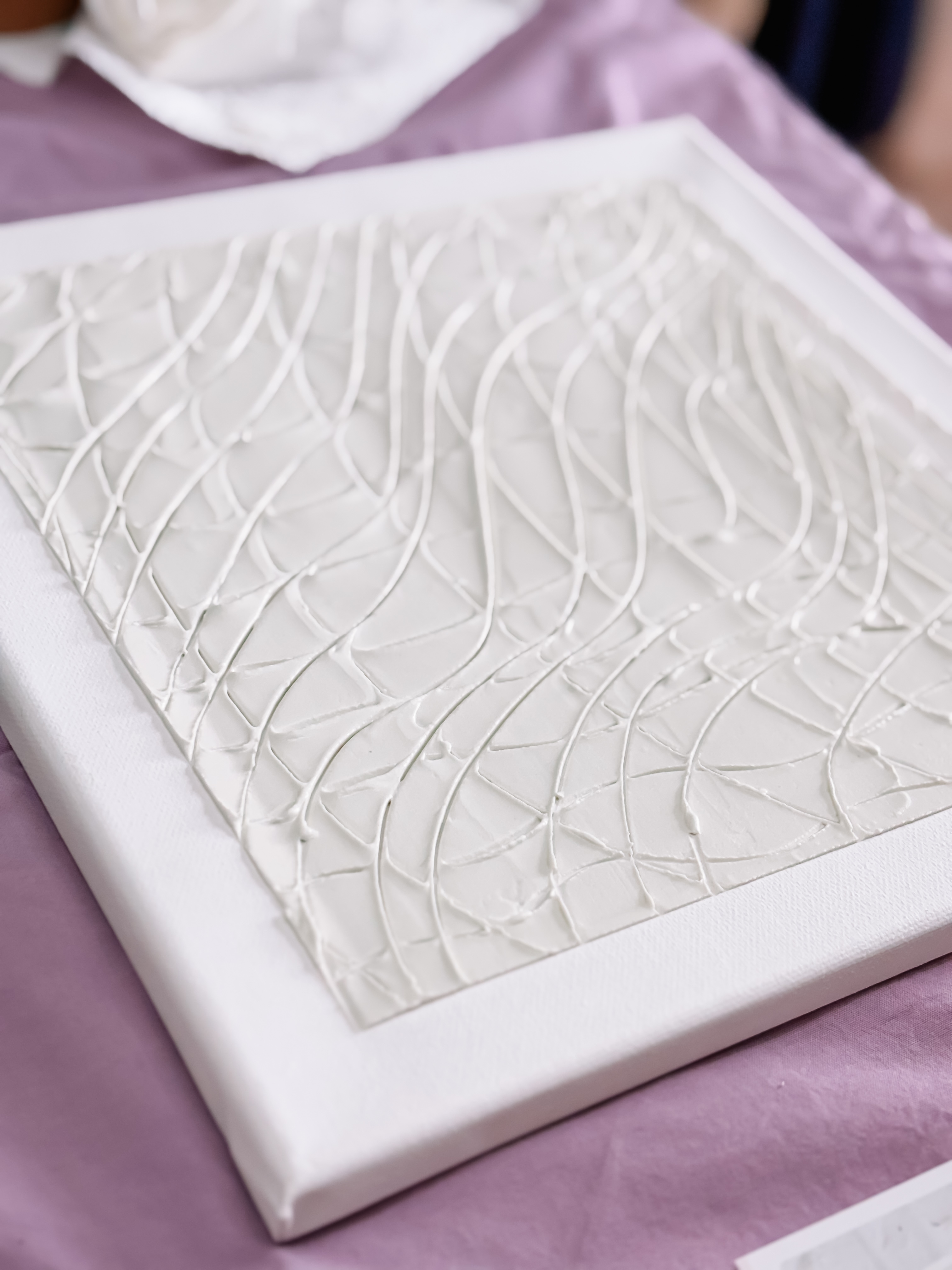 Workshop Textured Art voor bedrijven