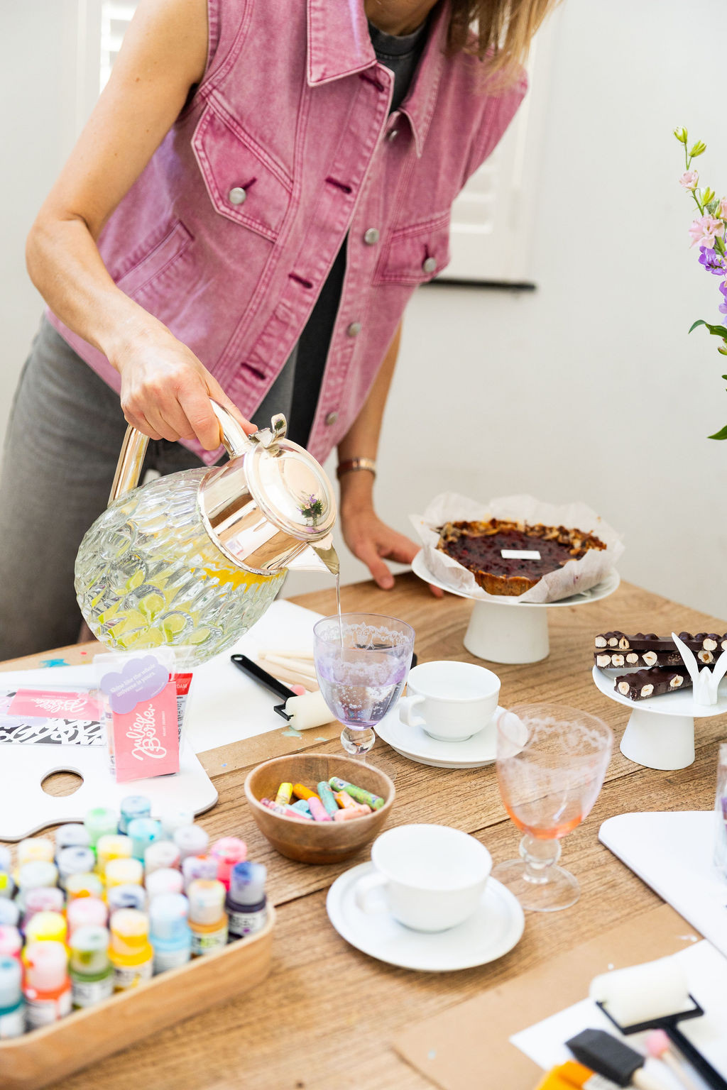 'Painting for Joy' op aanvraag @Julie's Studio - Foto